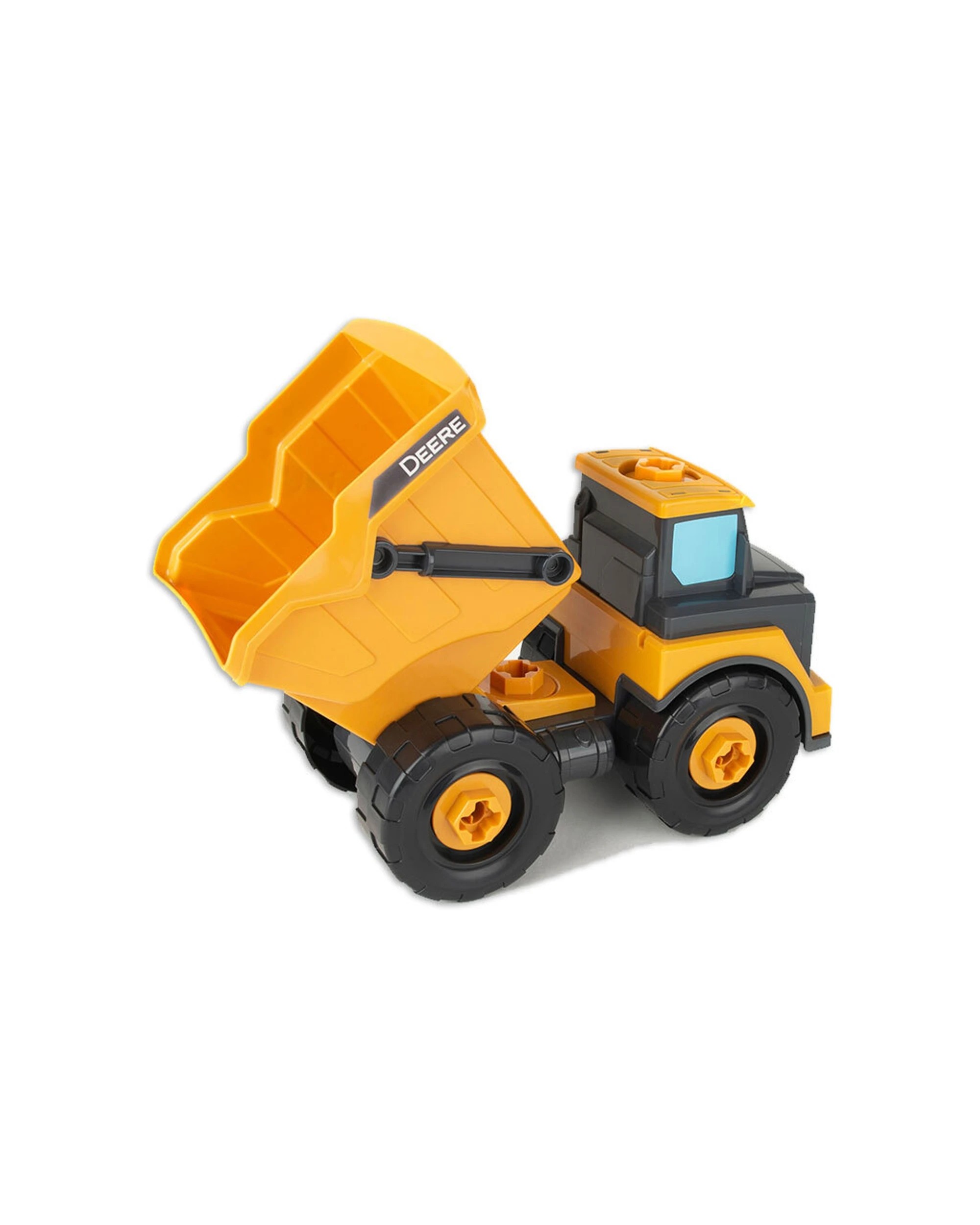 2 John Deere Build-A-Buddy Dump Truck Take Apart Push Along Toy - Yellow, 2 of 5