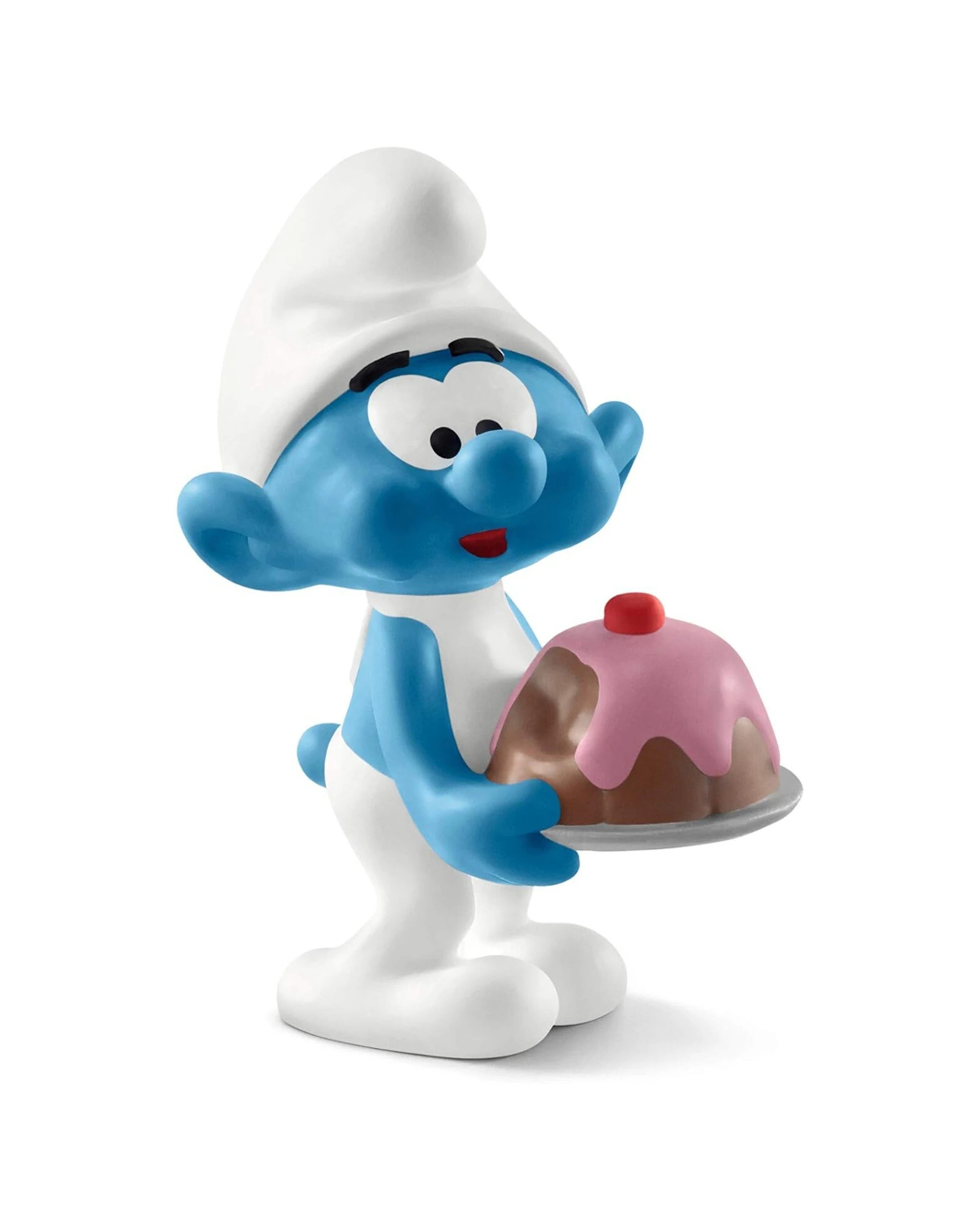 1 SCHLEICH Greedy Smurf Action Figure - Schleich Smurf - Kids Action Figure - Blue, 1 of 3