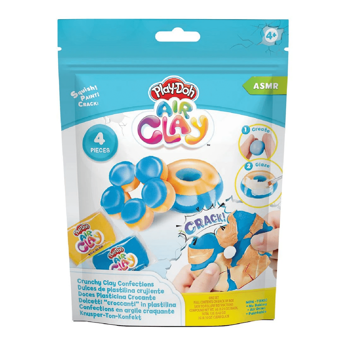 1 Play-Doh Air Clay Blue Doughnut, 1 of 1