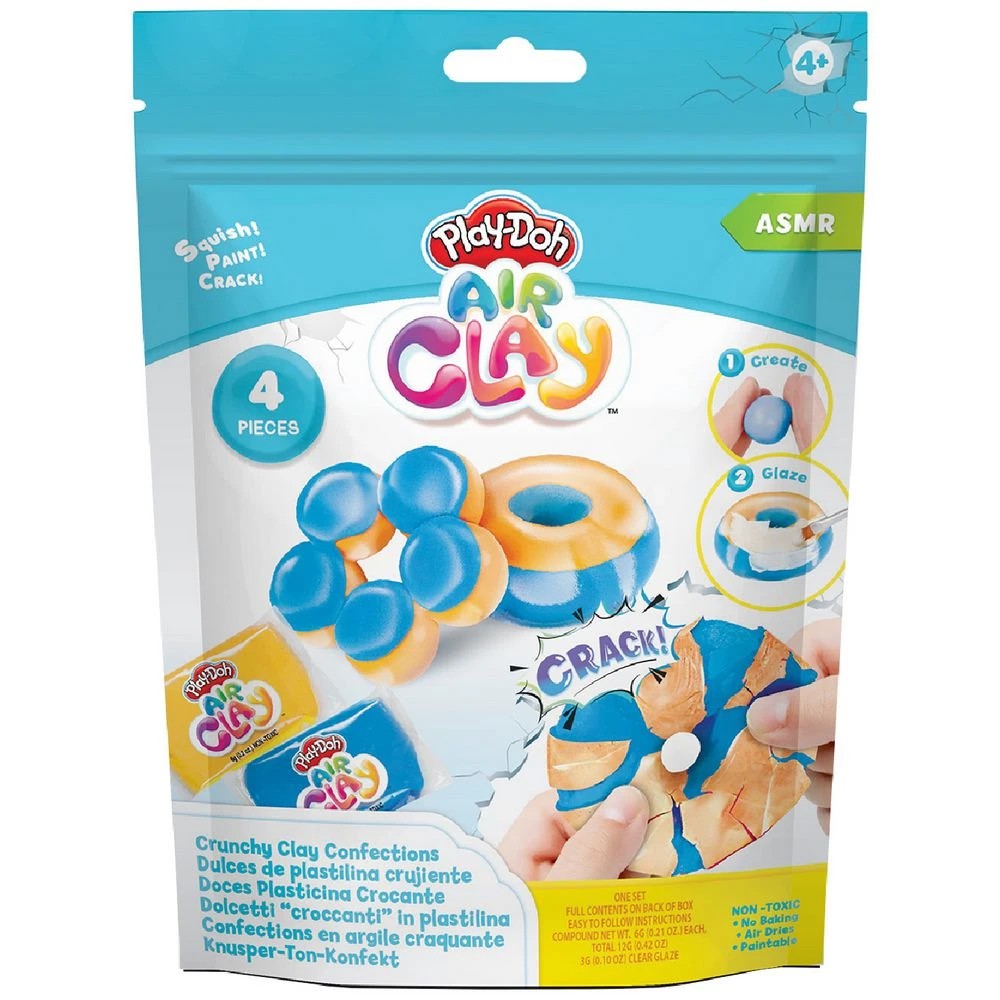 1 Play-Doh Air Clay Blue Doughnut, 1 of 1