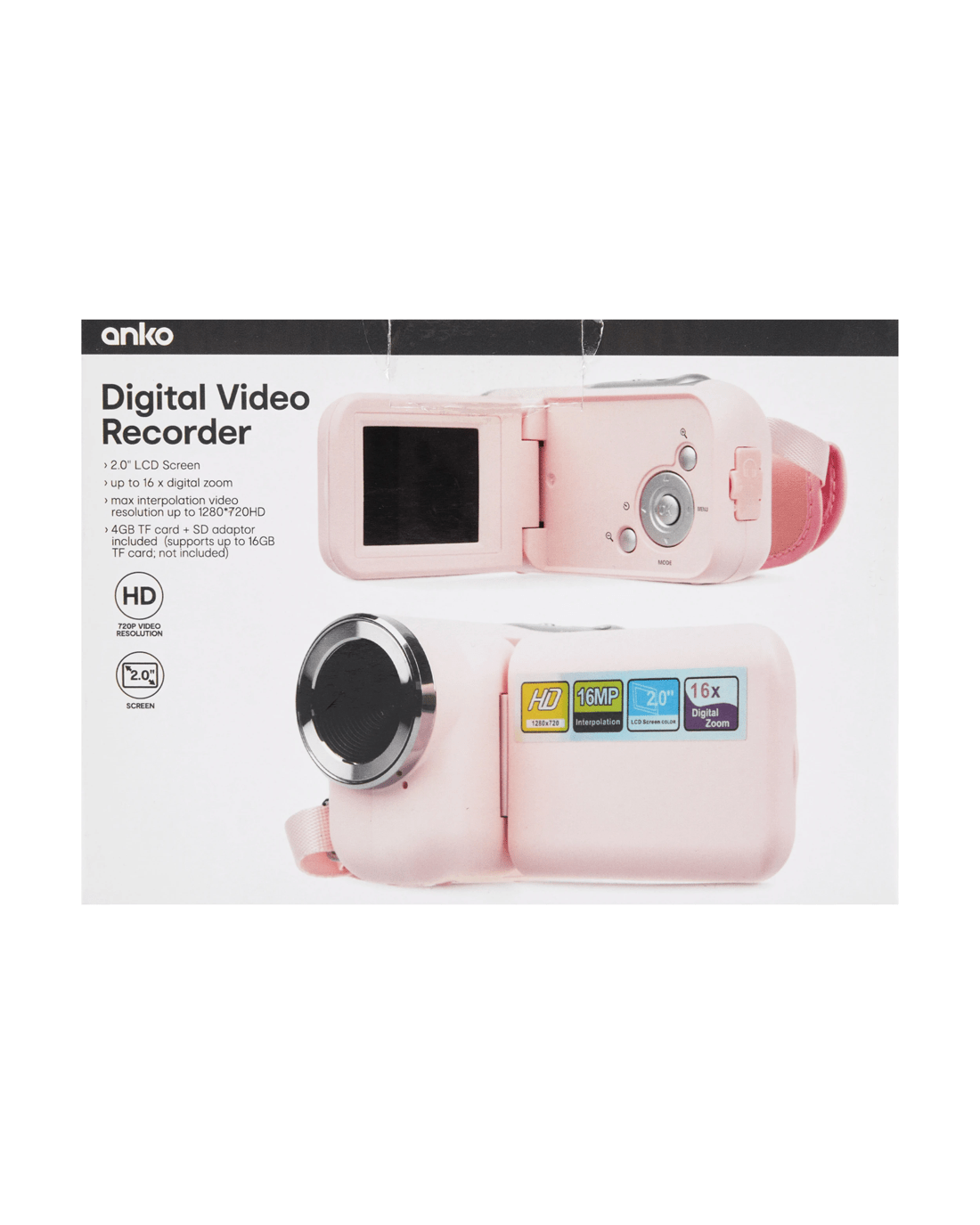 8 Digital Video Recorder - Blush Pink, 8 of 8