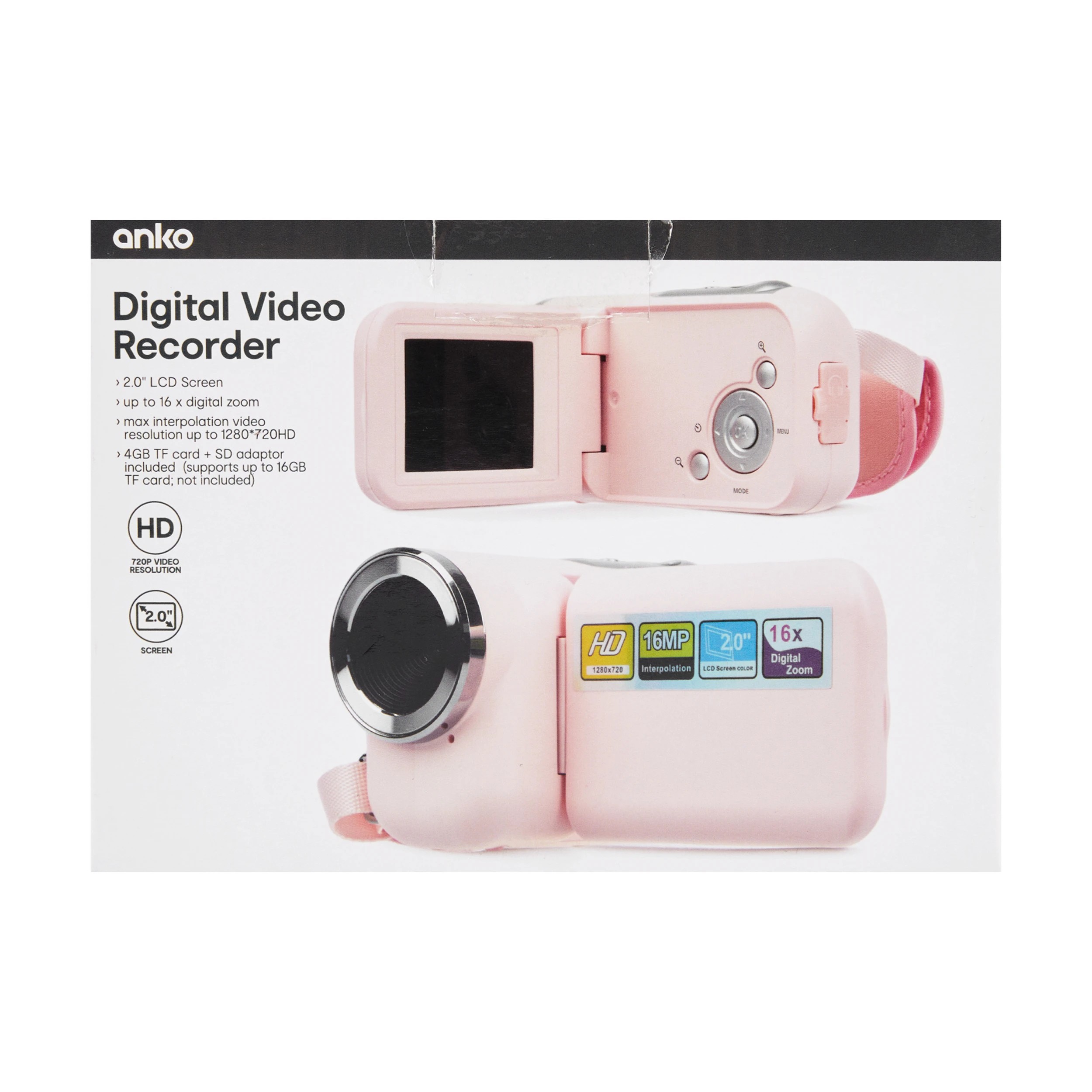 8 Digital Video Recorder - Blush Pink, 8 of 8