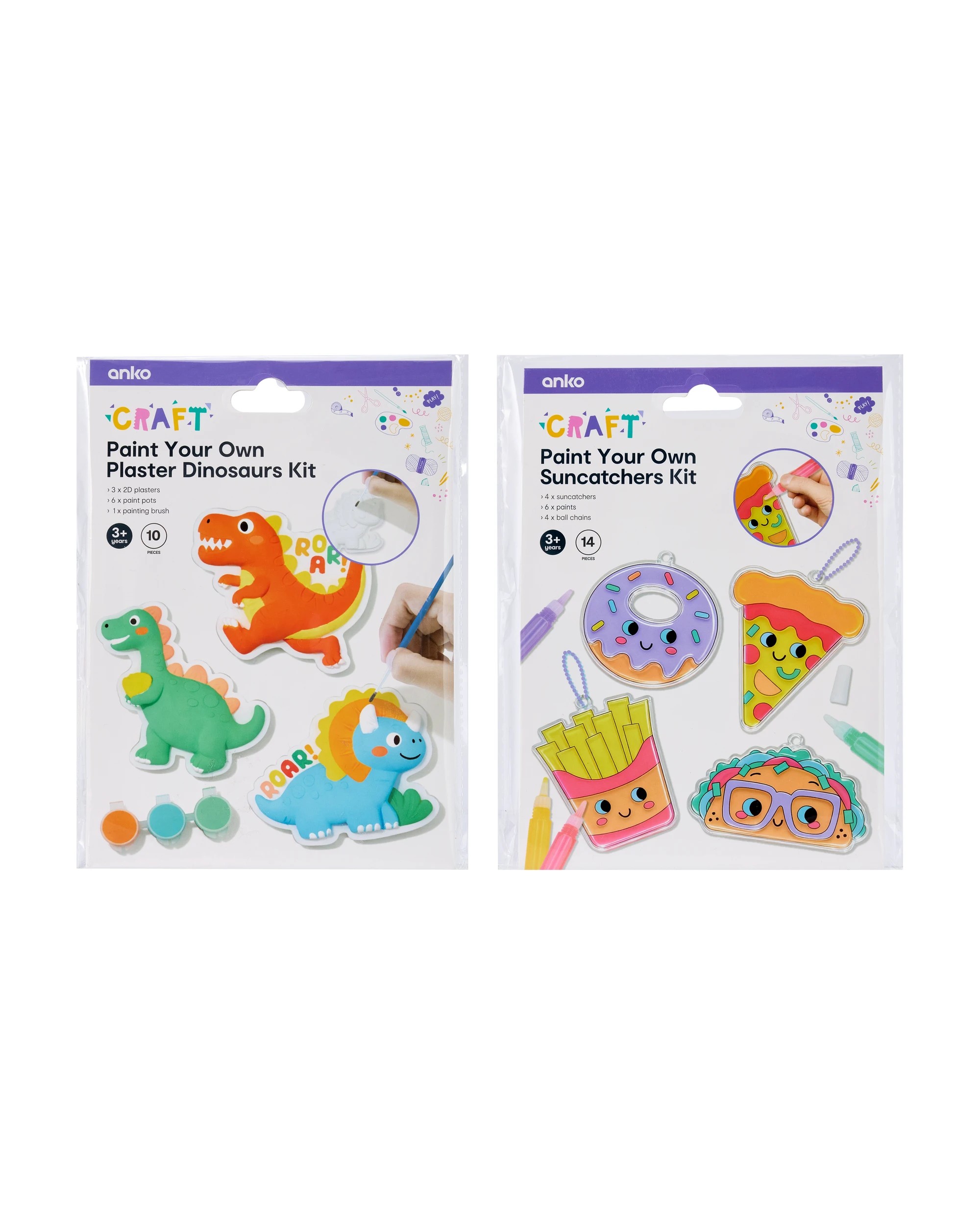 1 Paint Your Own Plaster Kit - Assorted, 1 of 3