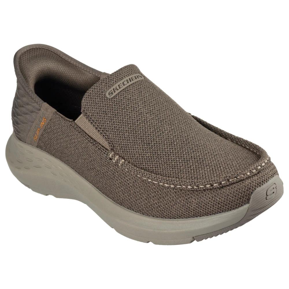 1 Skechers Parson Ralvern Slip-In Sneaker - Men's Size 8 Taupe TAUPE, 1 of 4