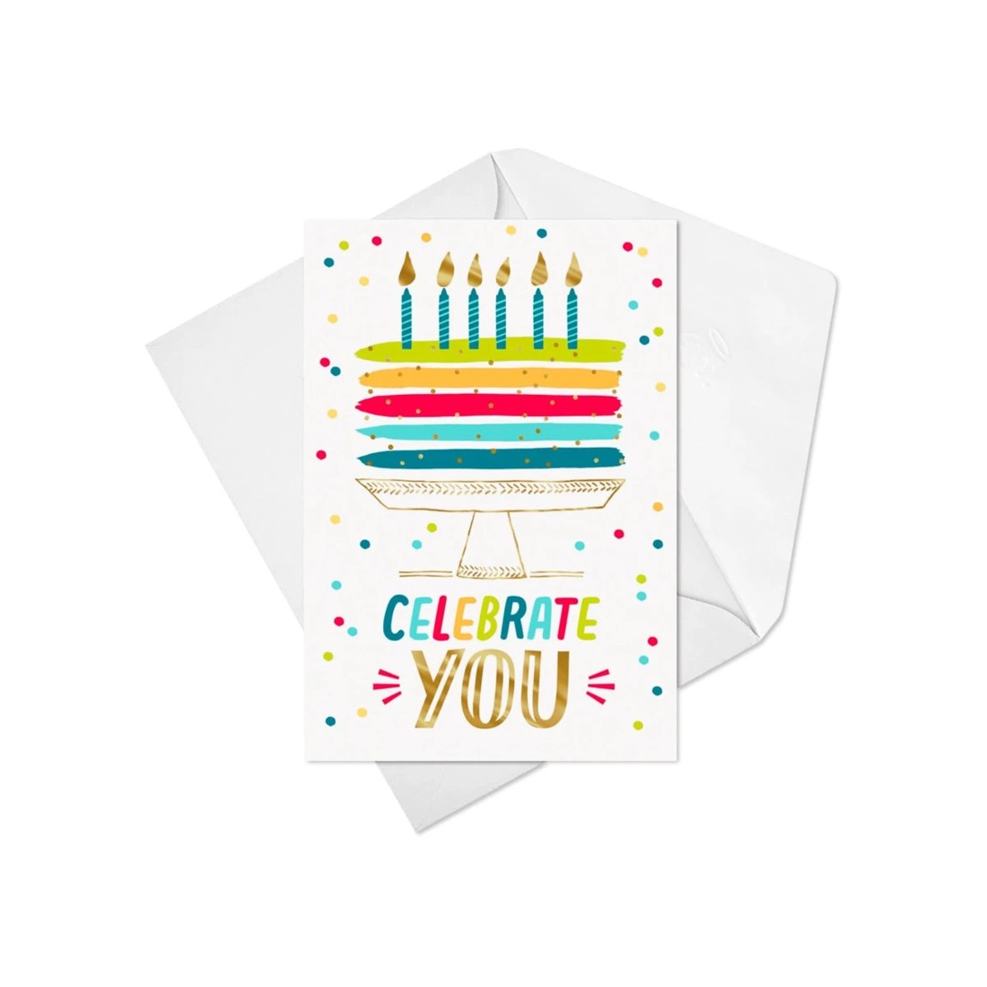1 Hallmark Celebrate You Cake Video Greeting Birthday Card, 1 of 4