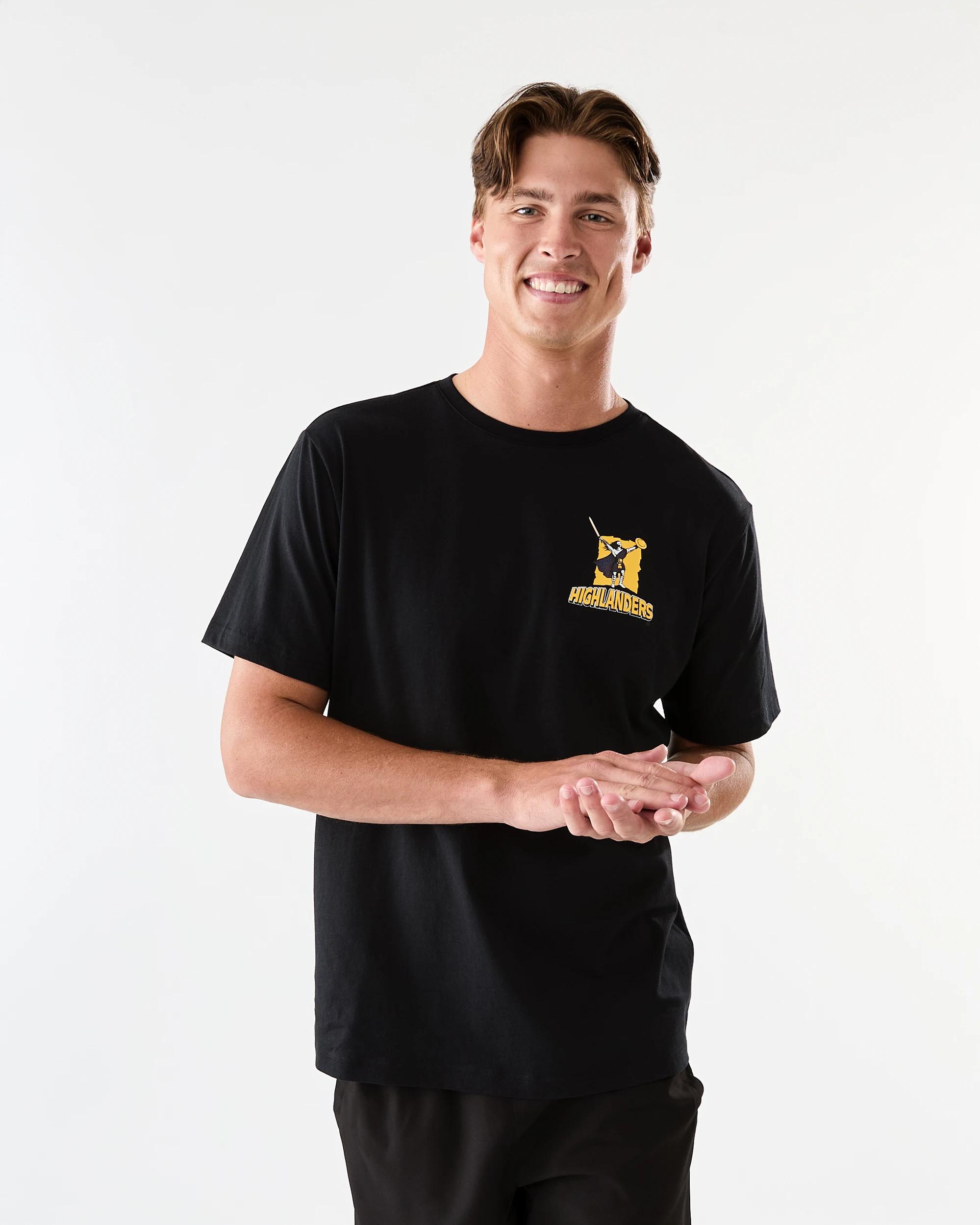 2 Official Super Rugby Adult Jersey T-shirt Highlander, 2 of 8