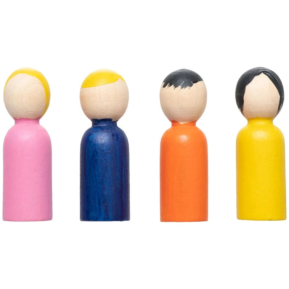3 Kadink Wooden People 8 Pack, 3 of 3