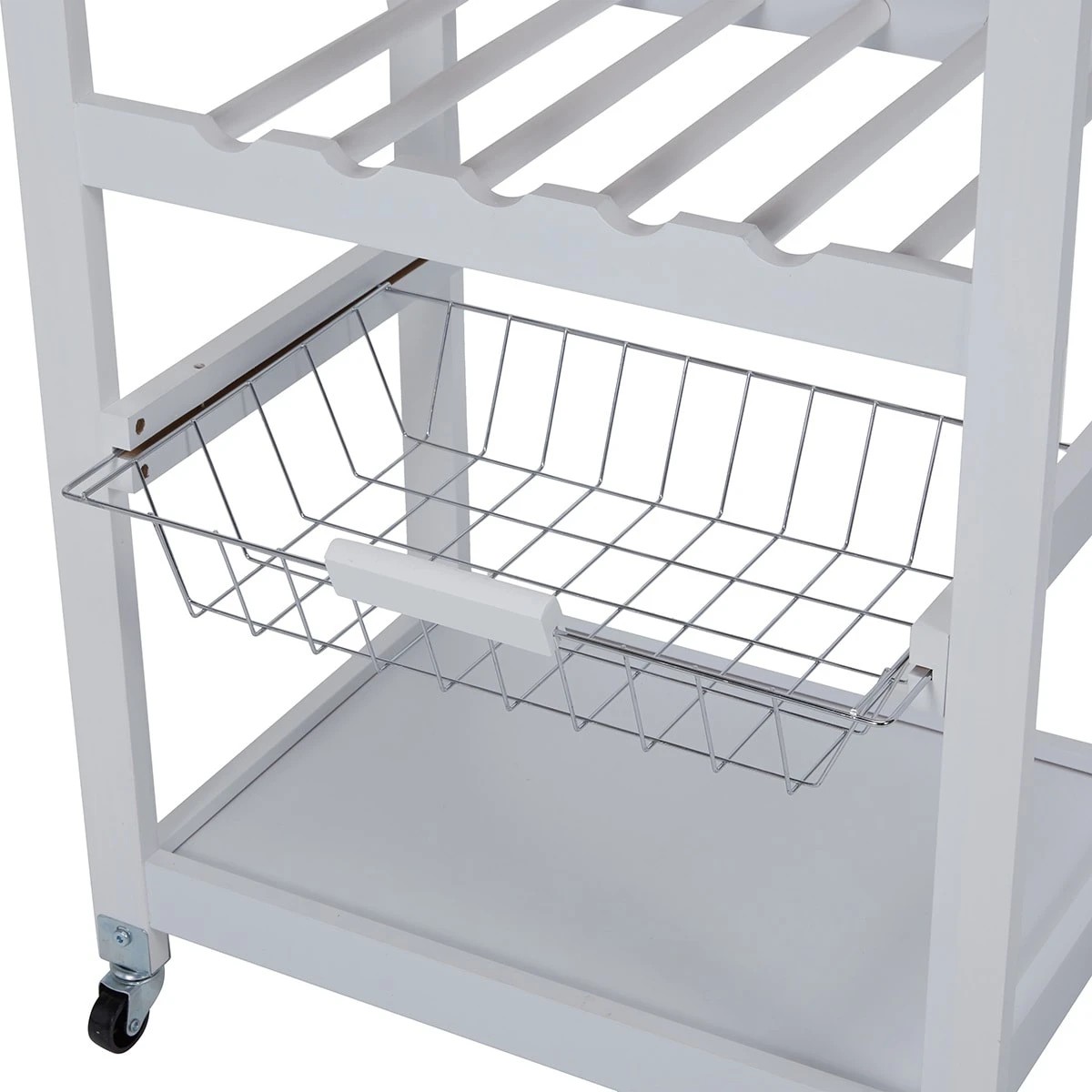 5 White Kitchen Trolley, 5 of 10
