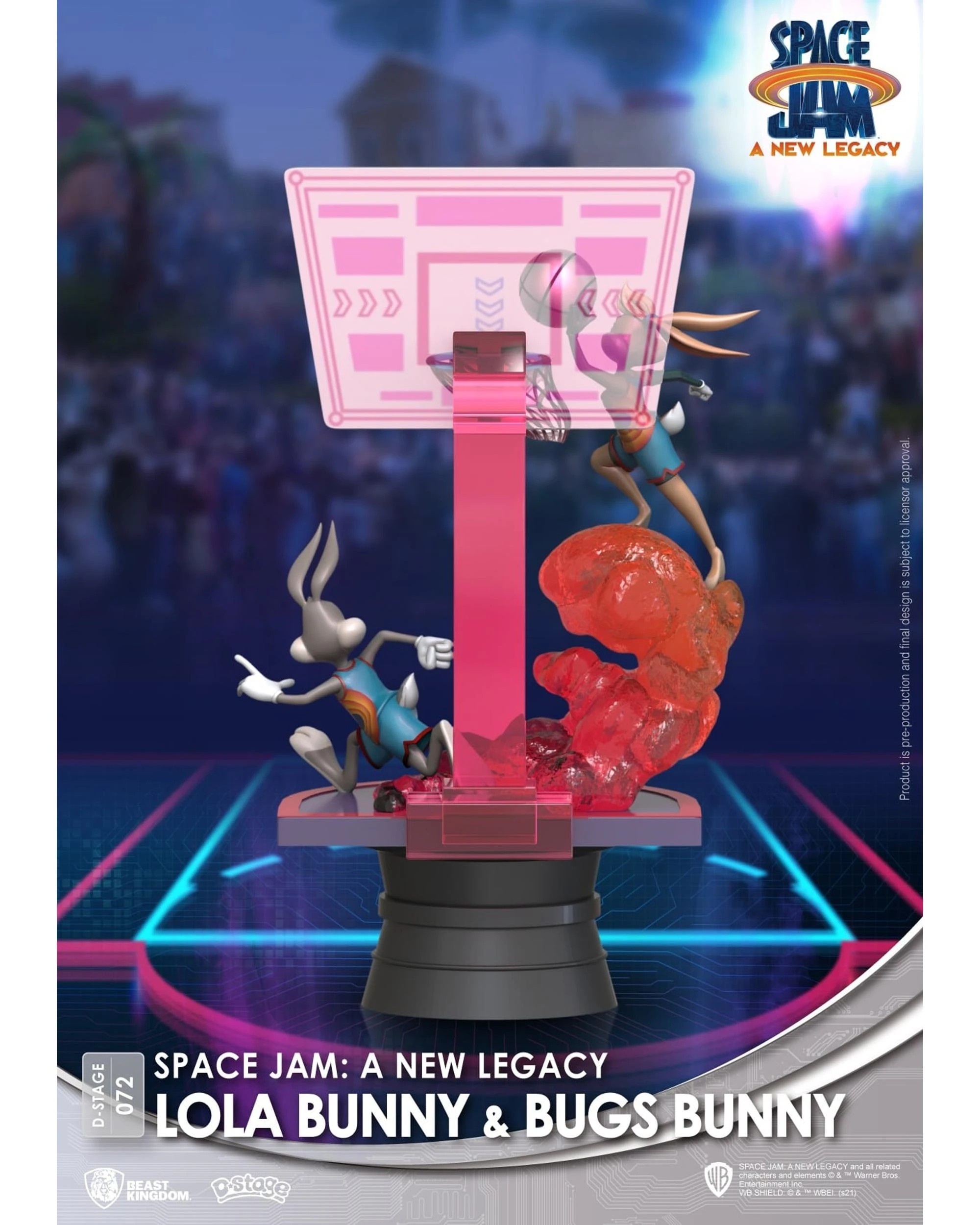 5 Beast Kingdom D-Stage Space Jam: A New Legacy Lola Bunny and Bugs Bunny Figure, 5 of 7