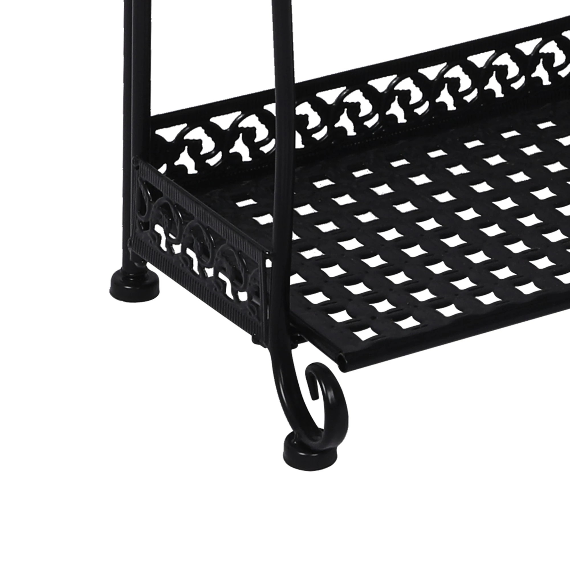 6 Levede 3 Tiers Plant Stand - Black, 6 of 6