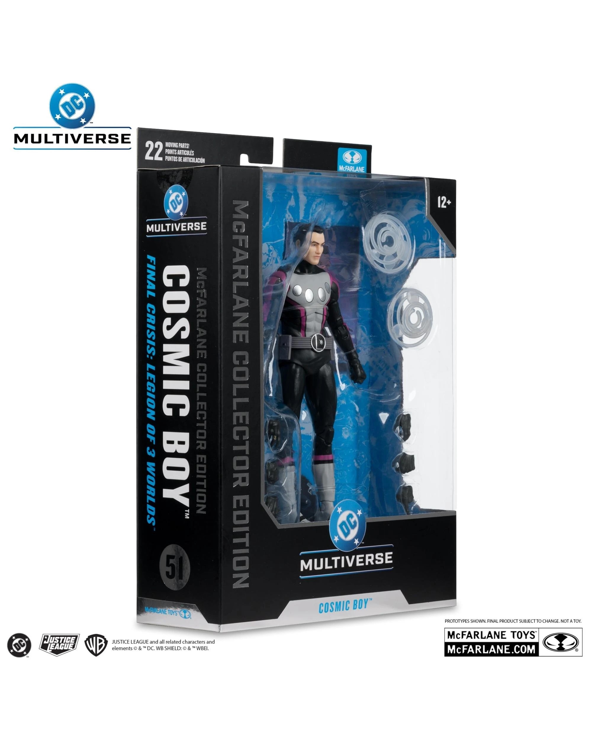 8 DC Multiverse Cosmic Boy Final Crisis McFarlane Collector Edition #51 7 inch Action Figure, 8 of 9