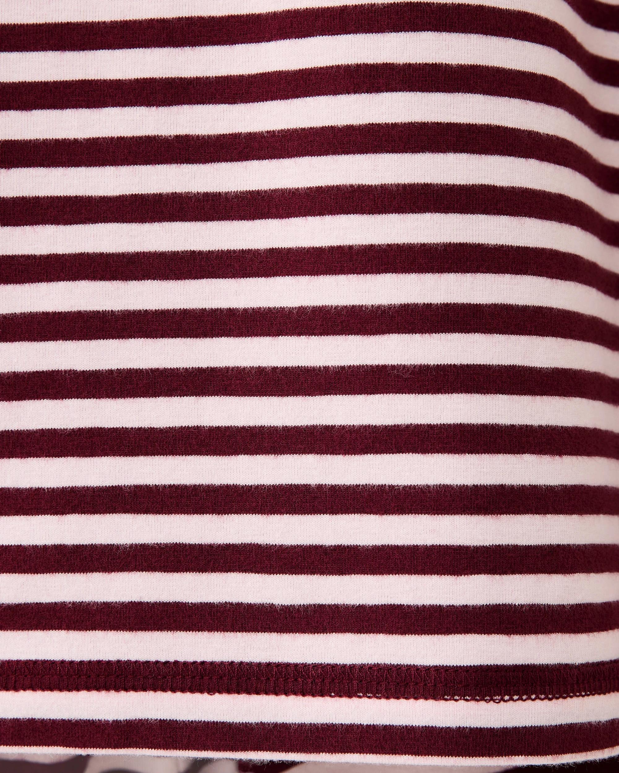 5 Wide Leg Stripe Pyjama Set Pnk Stripe, 5 of 7