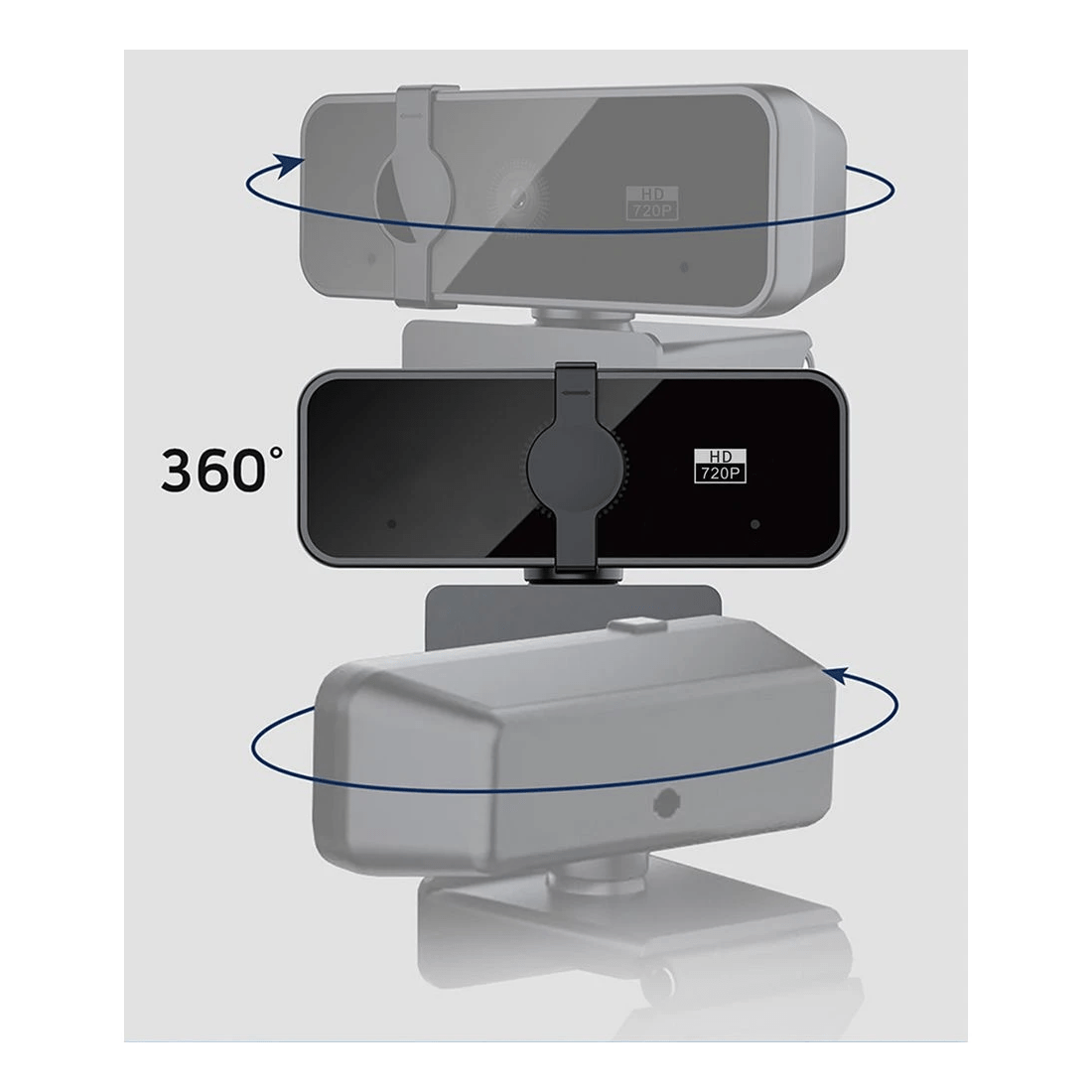 6 J.Burrows CW036 HD Webcam 720p Black, 6 of 9