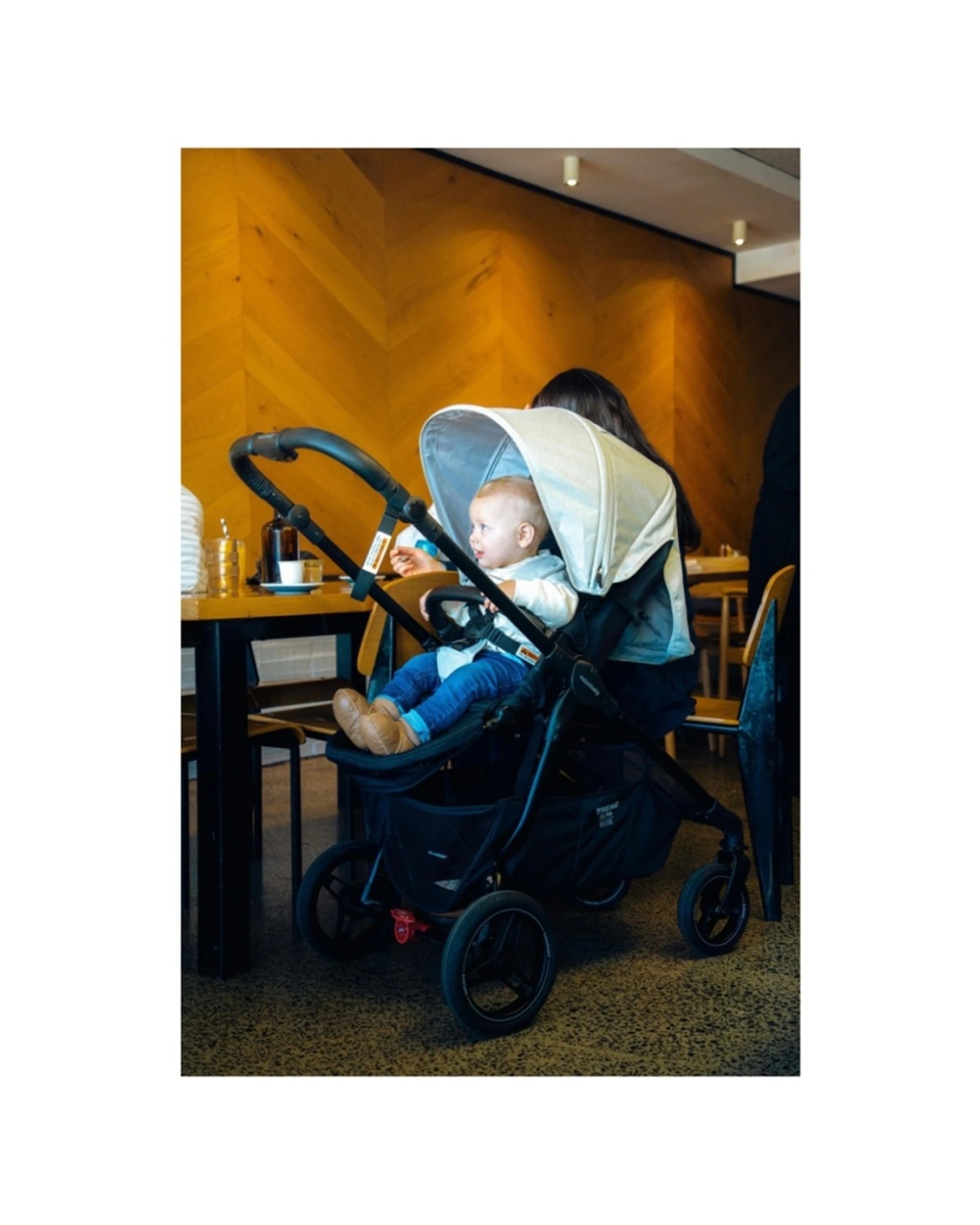 9 Valcobaby Trend Ultra Elite Stroller Pram Reversible One-Hand Fold Infinity - Grey, 9 of 9
