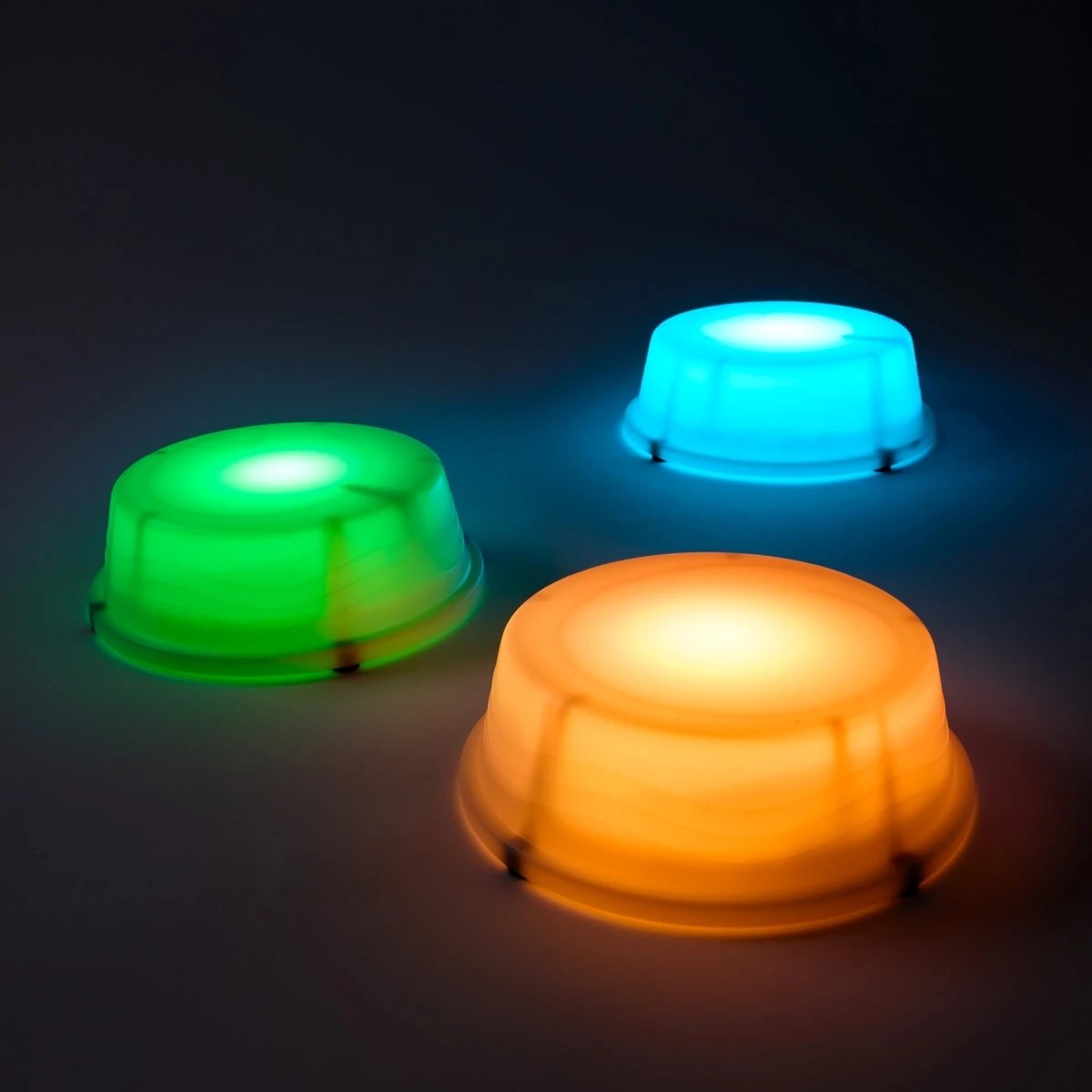 2 3 Piece Light Up Stepping Stone, 2 of 8