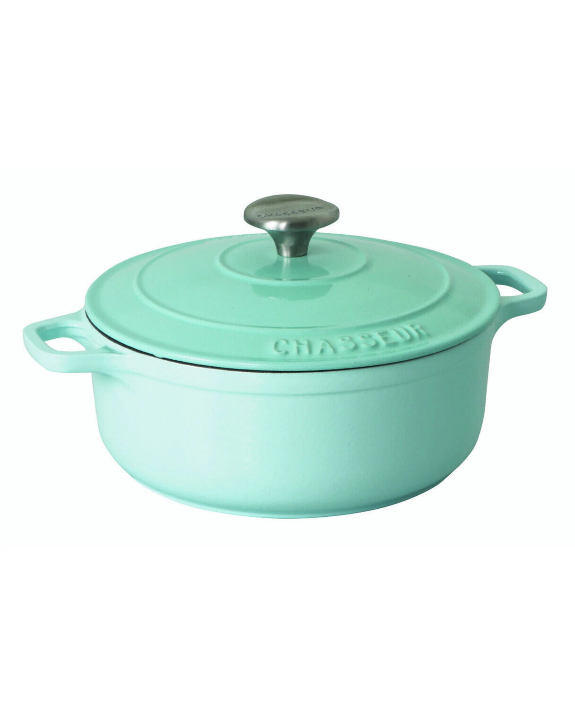 1 Chasseur Round French Oven 26cm - Blue, 1 of 1