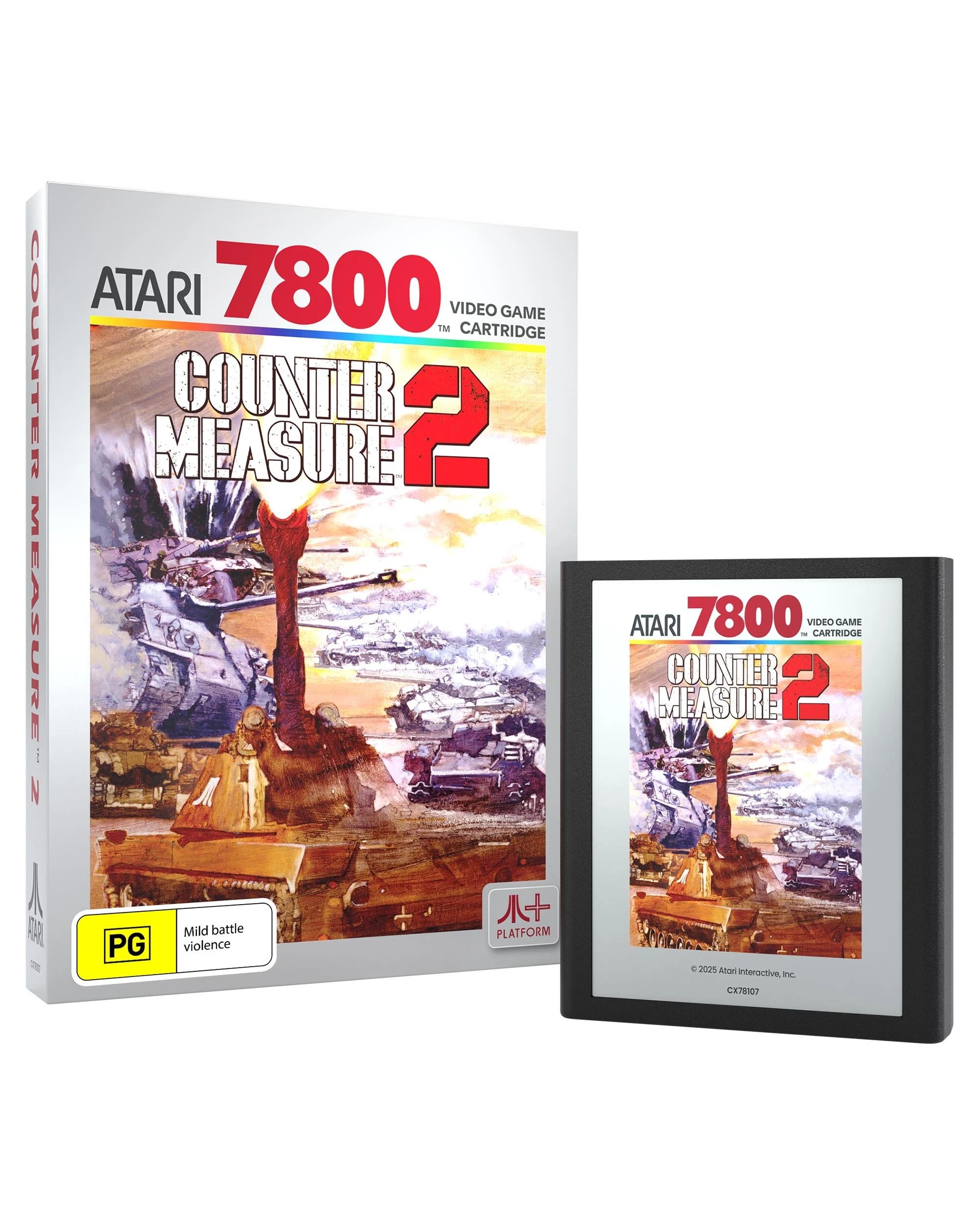 1 Atari Counter Measure 2 7800+, 1 of 5