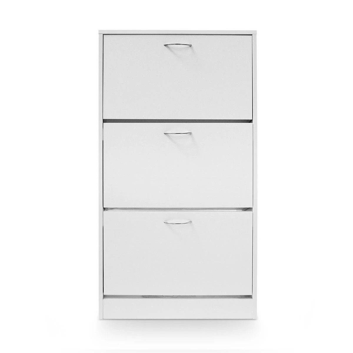 5 Ausway Modern 3-Drawer Shoe Cabinet Shoe Organizer Rack, 5 of 6