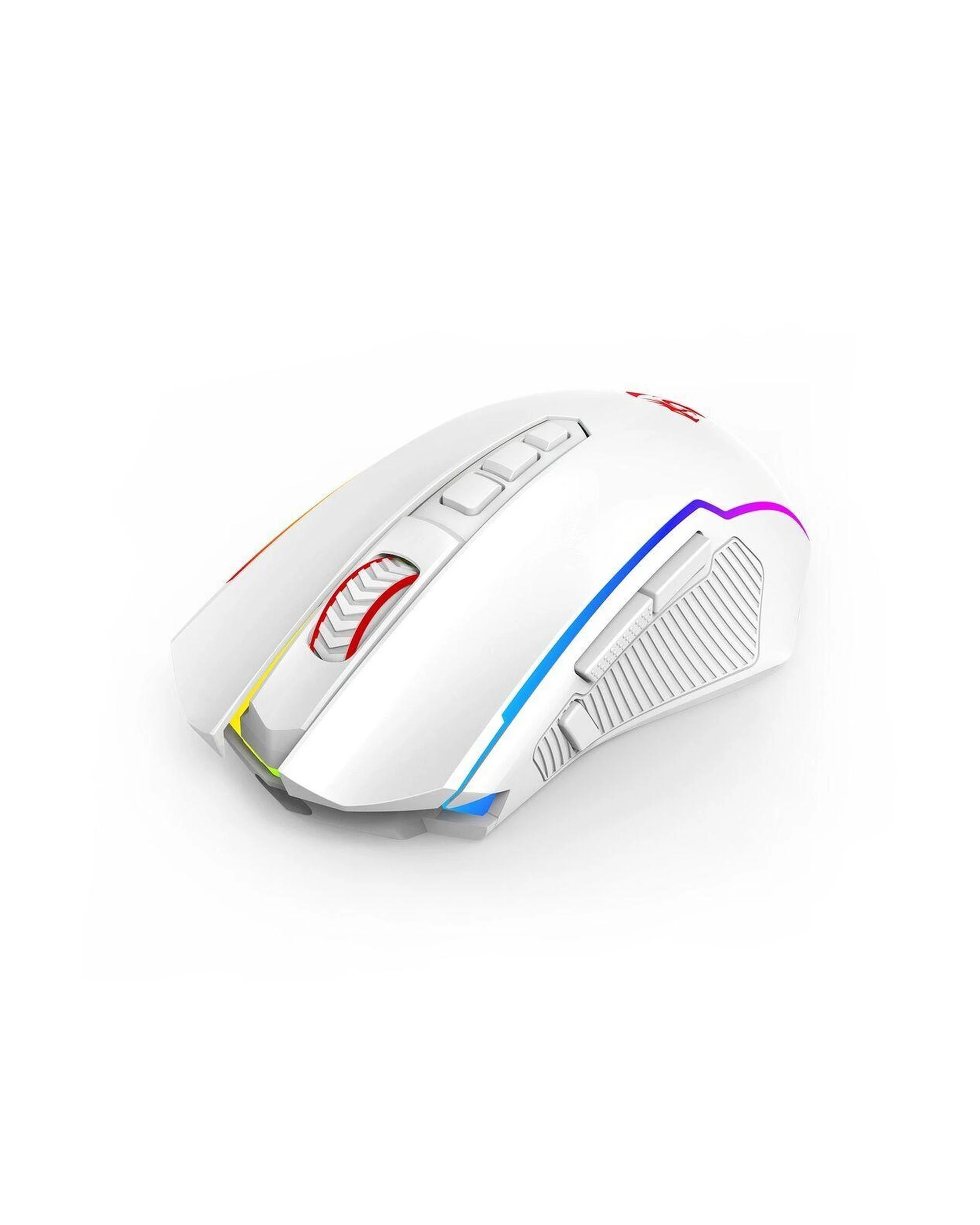 2 Redragon M914WRGB NIX White FullSize TriMode RGB Gaming Mouse, 2 of 10