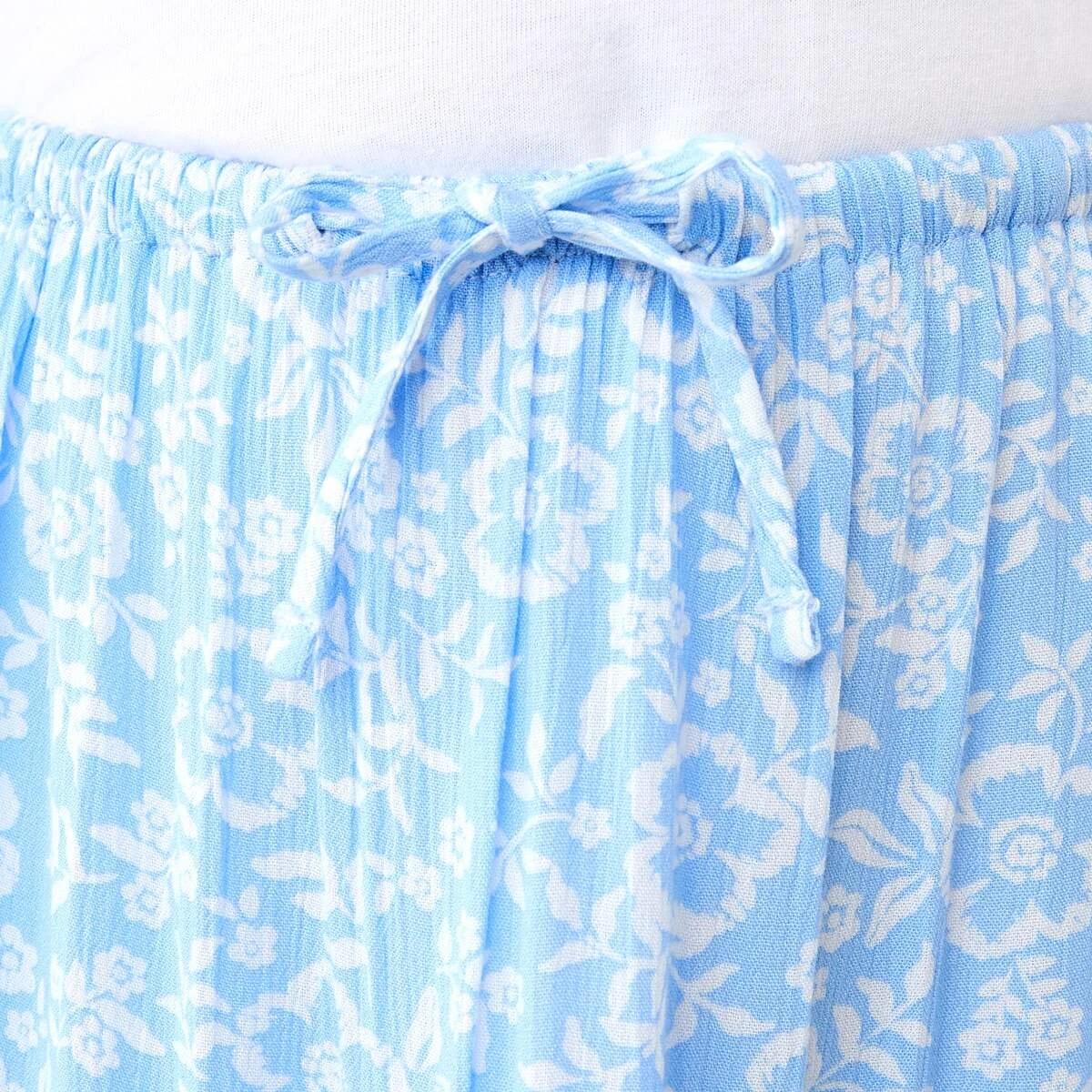 3 Tiered Skirt FLORAL GRACE BELLFLOWER BLUE, 3 of 6