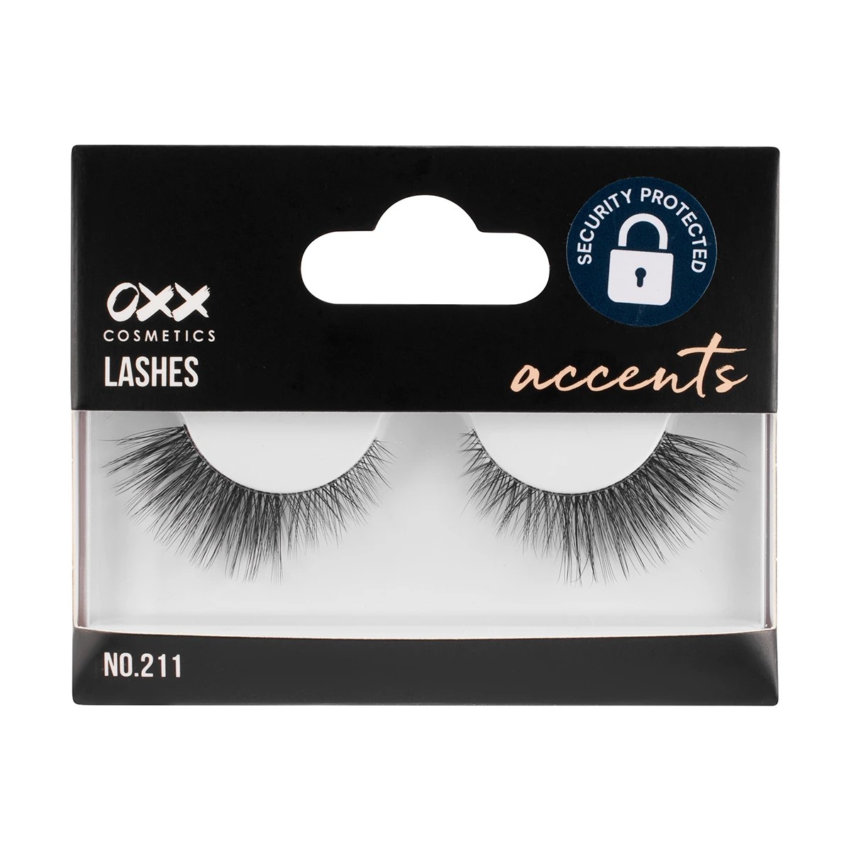 1 OXX Cosmetics Accents False Lashes - No. 211, 1 of 5