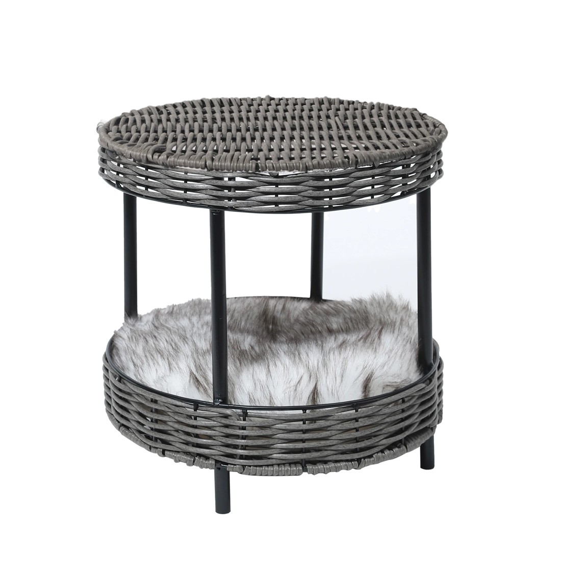 1 Pawz Rattan Cat Bed Table, 1 of 1