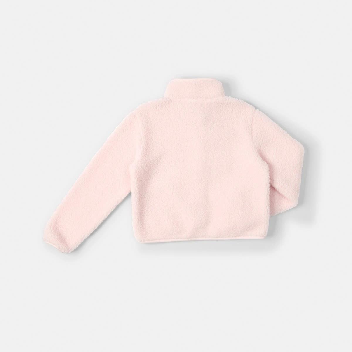 9 Teddy Fleece Jacket Fare Pink, 9 of 9