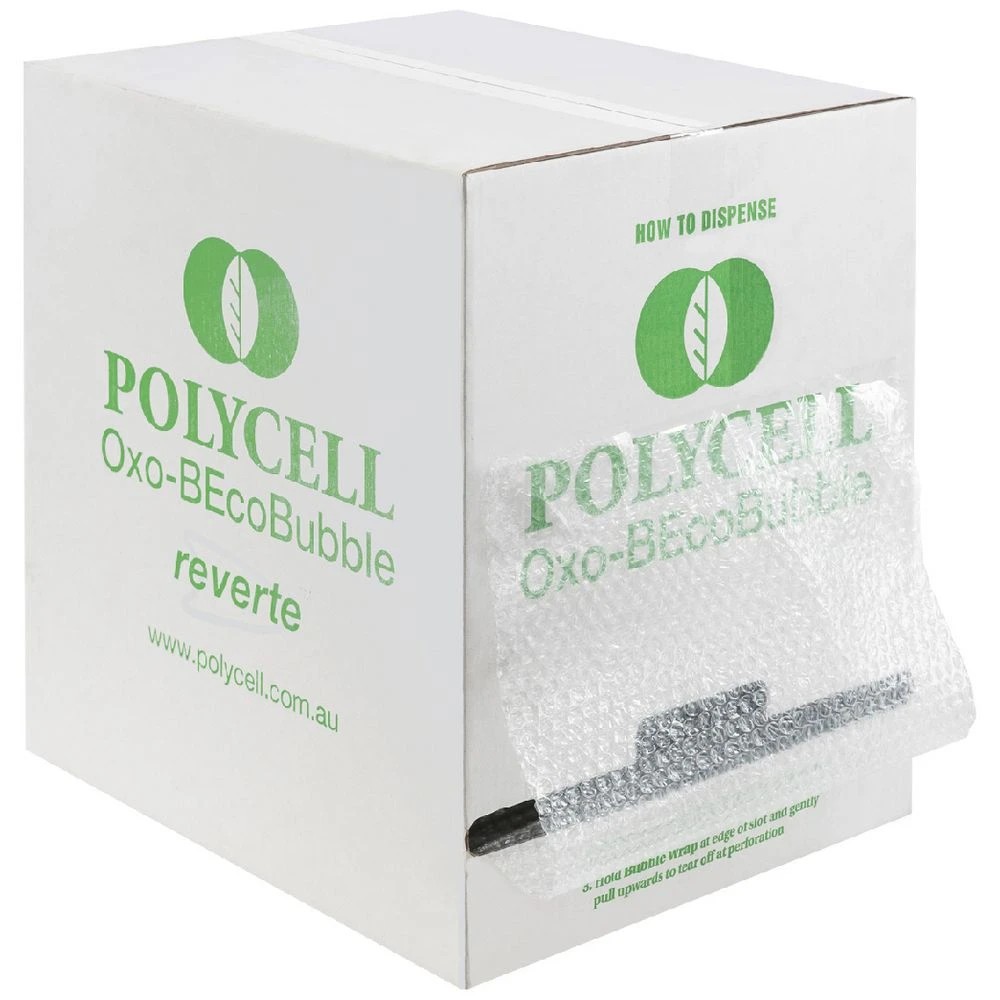 1 Polycell Bubble Wrap with Dispenser Carton 375mm x 50m, 1 of 2