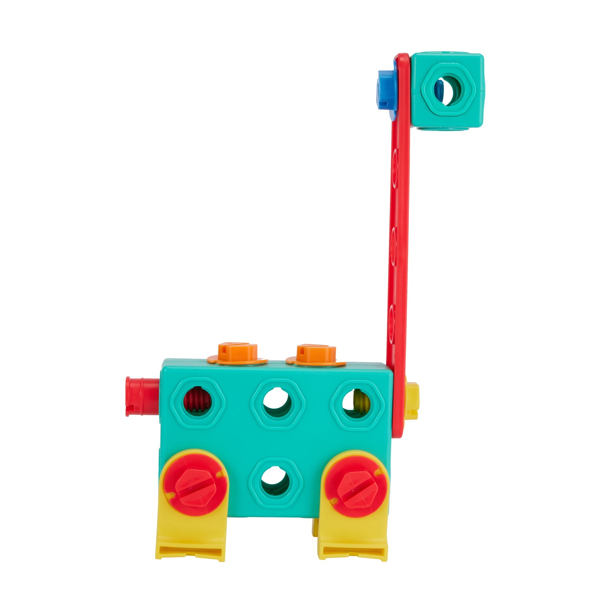 7 120 Piece Play & Learn Construction Blocks Set, 7 of 10