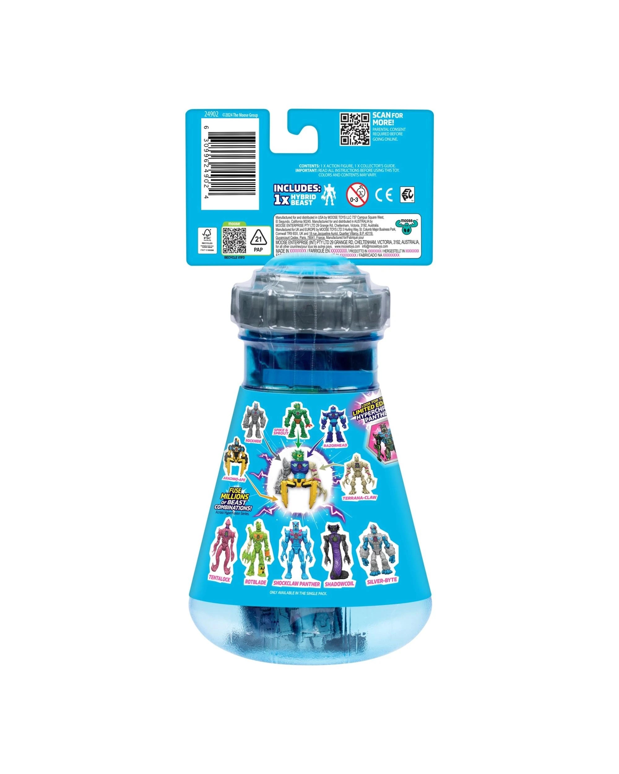 8 Mr Beast Lab Hybrids Hyper Fusion Series Mystery Mix and Match Single Hybrid Pack, 8 of 8