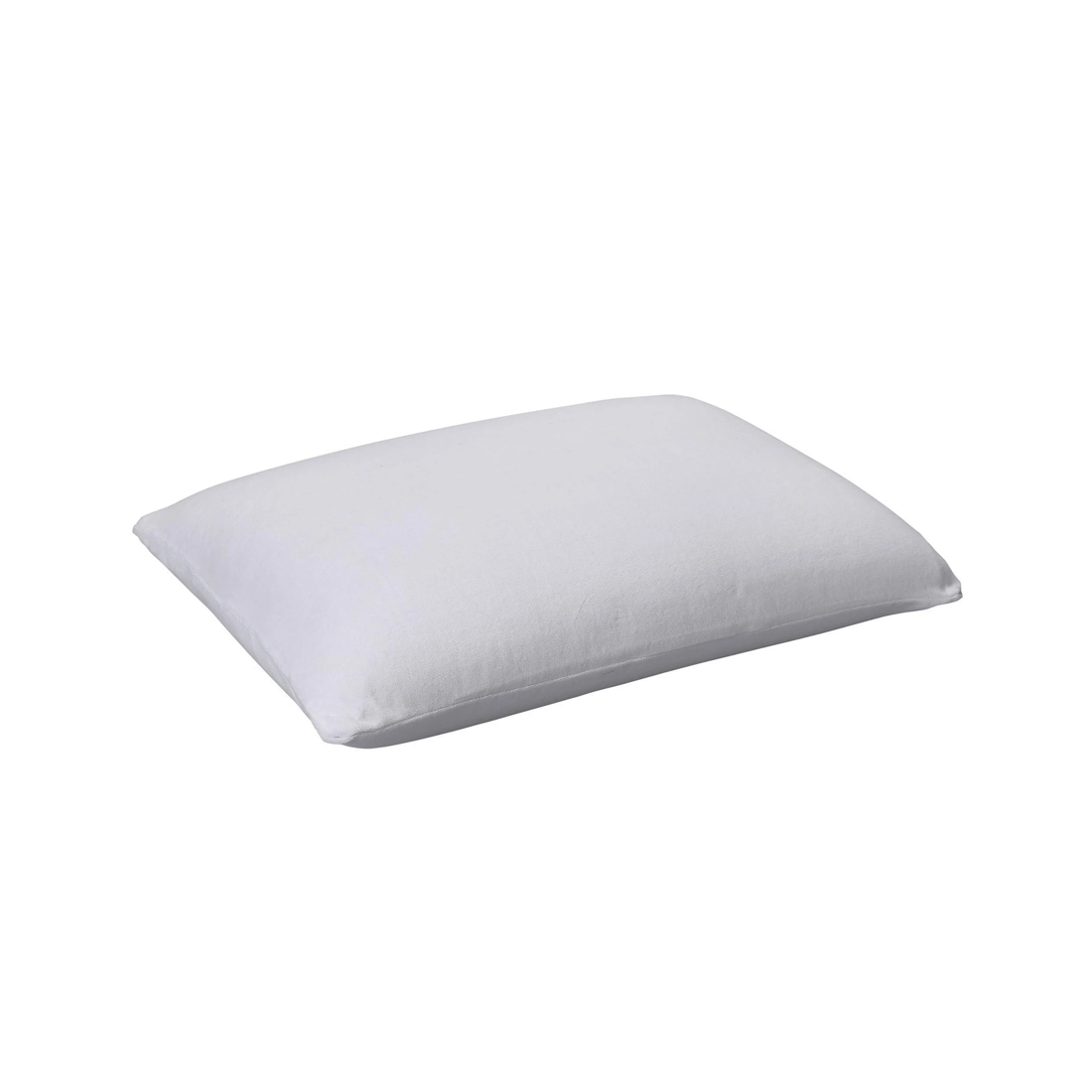 2 Bianca Bedding Deep Sleep Memory Foam Pillow, Standard 65 x 40 cm, Zippered Cotton Velour Protector
 - white, 2 of 2