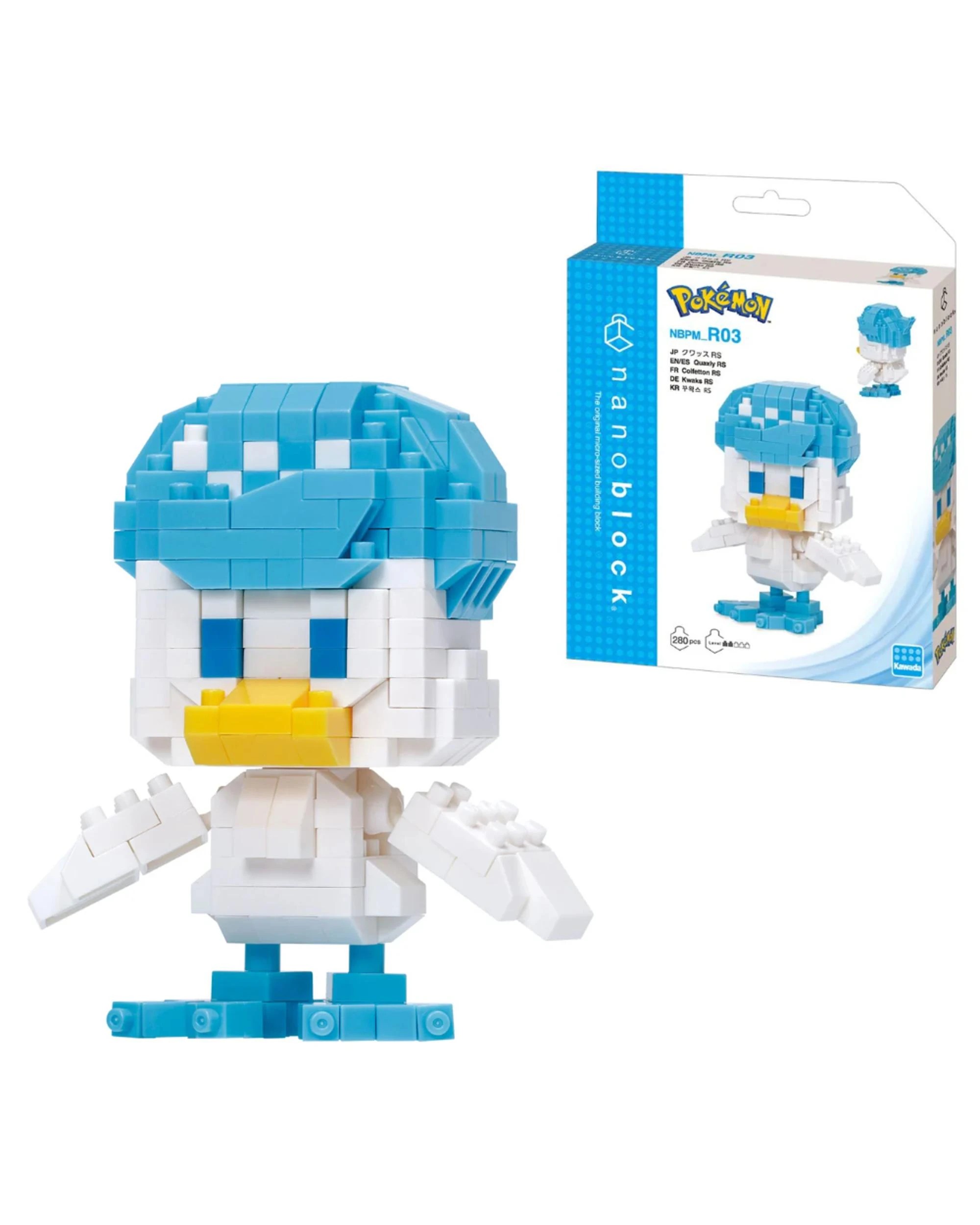 1 Nanoblock Pokemon Quaxly RS, 1 of 5