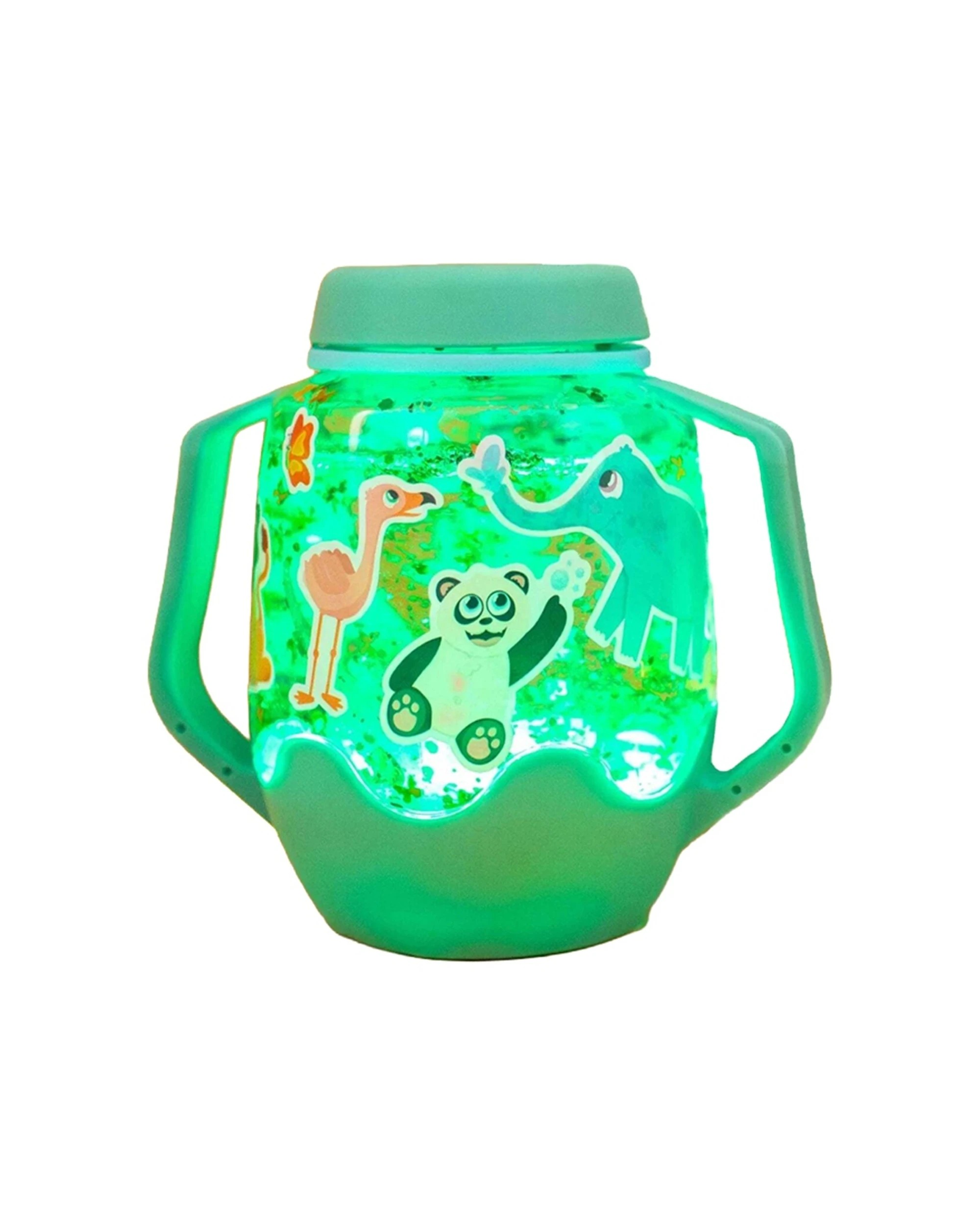 1 Glo Pals Kids DIY Sensory Jar Gift Set Play Kit Zoo - Multi, 1 of 2