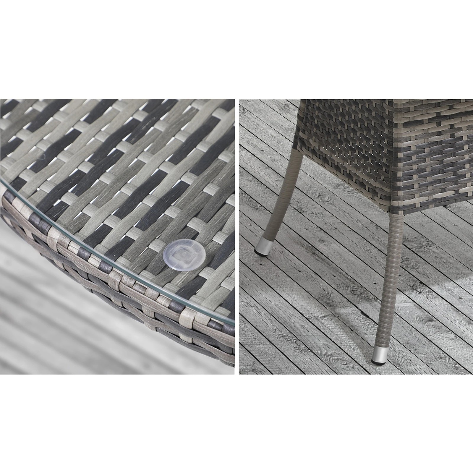 5 Livsip Outdoor Dining Set Table & Chairs 5pcs Patio Furniture Lounge Setting
 - Multi, 5 of 10