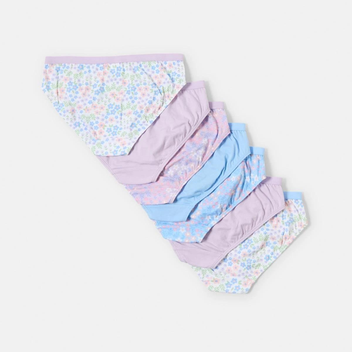 2 7 Pack Print Briefs DITSY FLORAL, 2 of 10