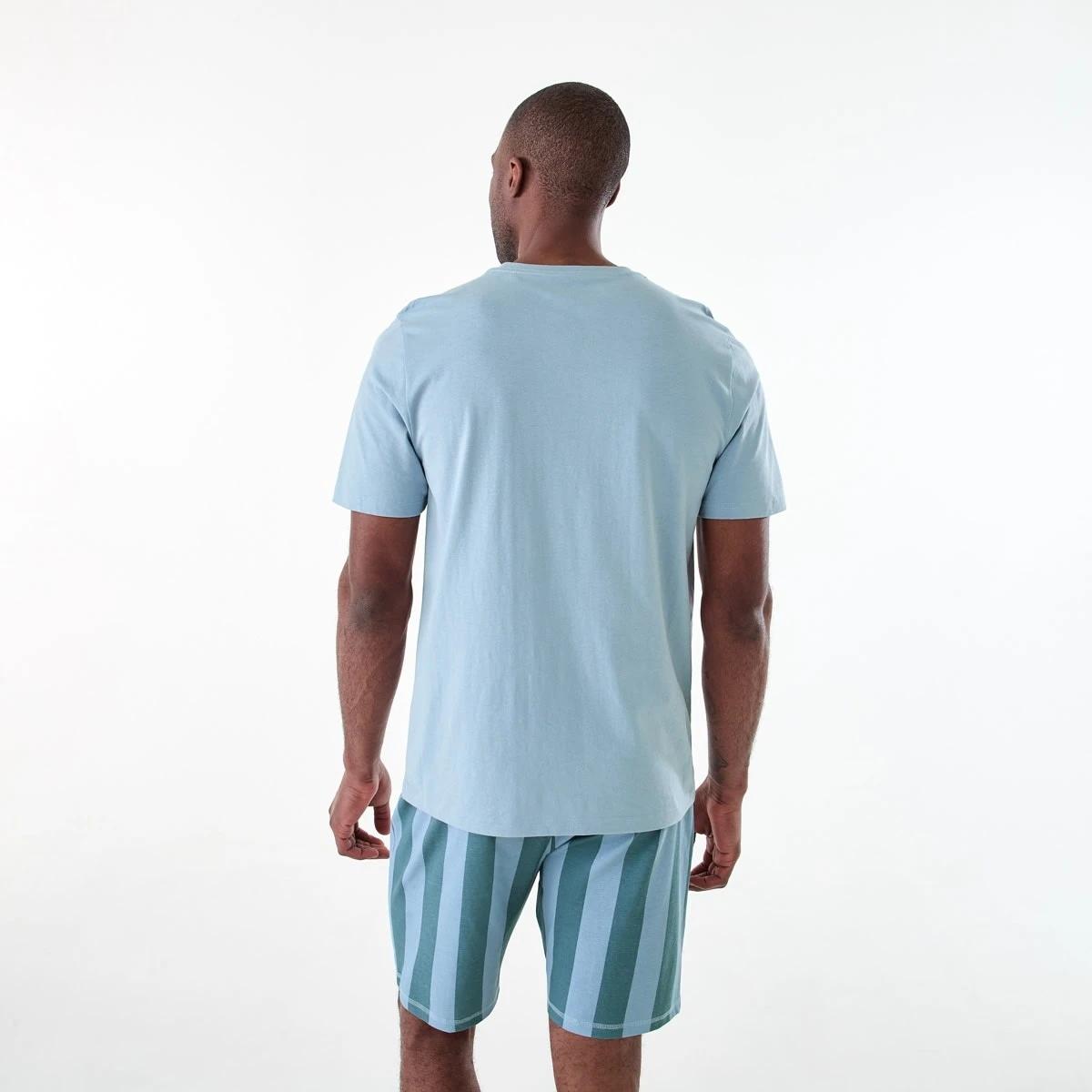 3 Short Sleeve Knit Top and Shorts Pyjama Set Take A Nap, 3 of 8
