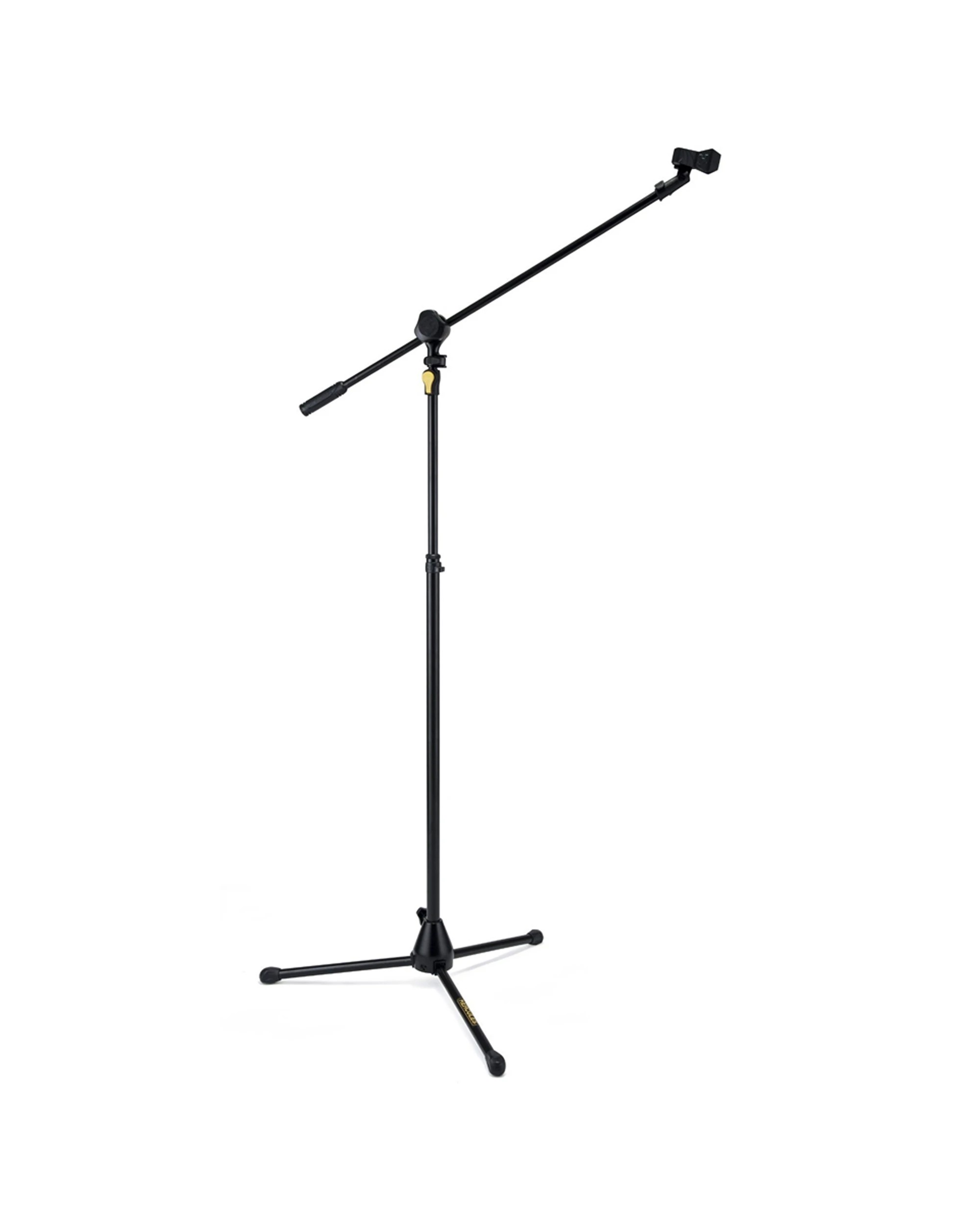 1 Hercules Plus Telescopic Boom Microphone Holder Stand With Ezi Grip - Black, 1 of 3
