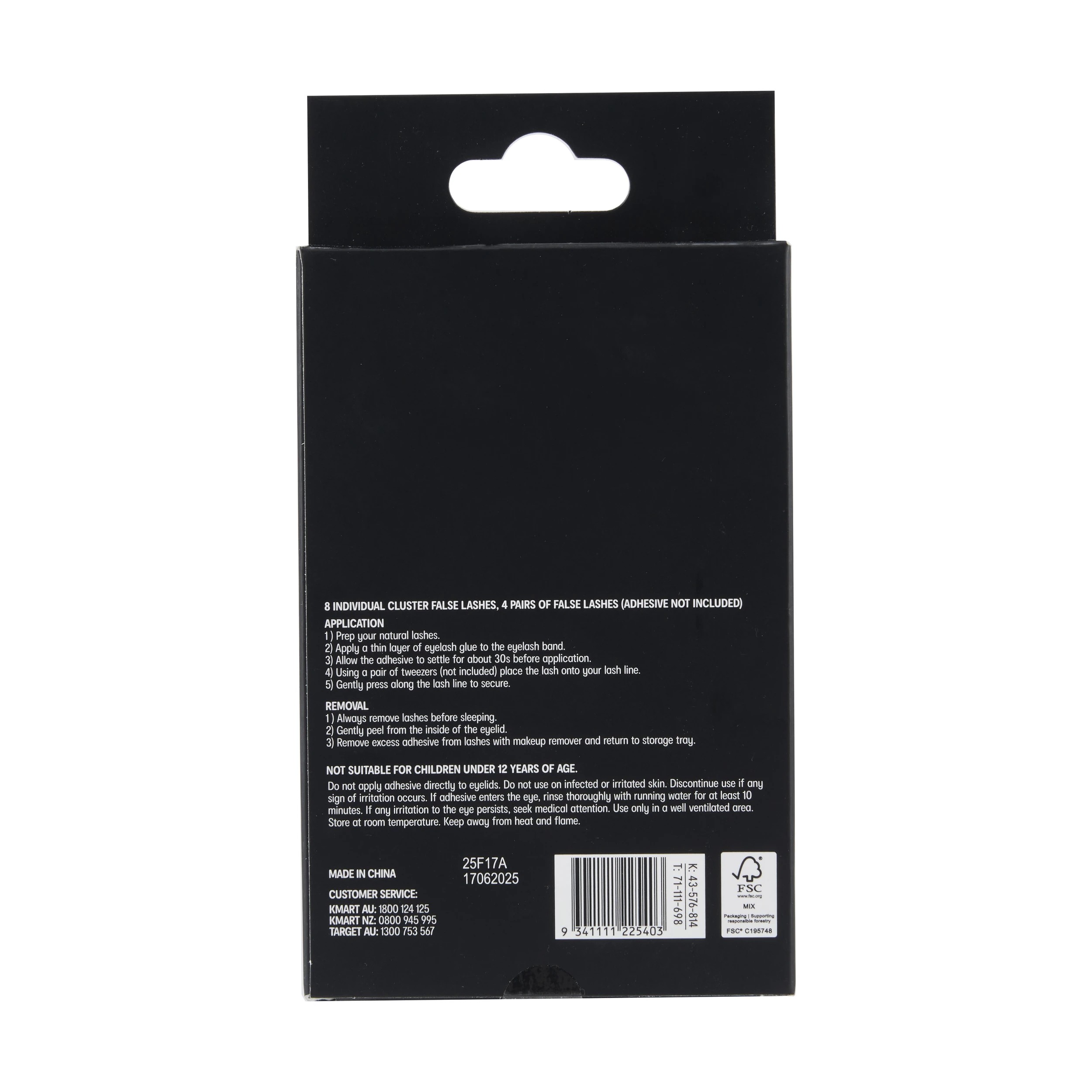 5 OXX Cosmetics Assorted False Lashes - No. 101, 5 of 5