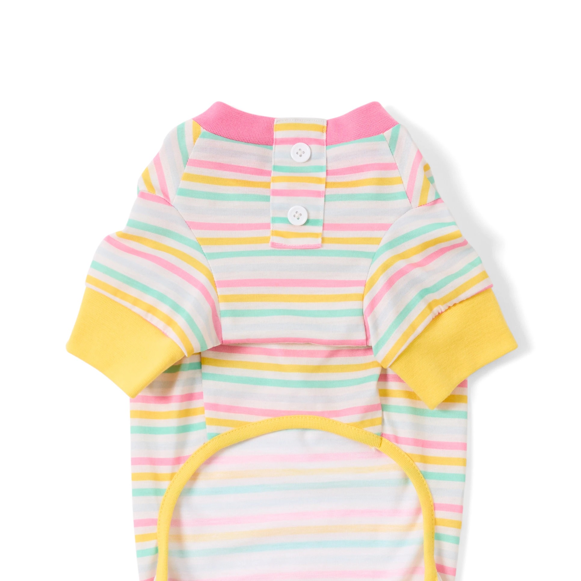 7 Pet Pyjamas Stripe - Large, Pink, 7 of 9