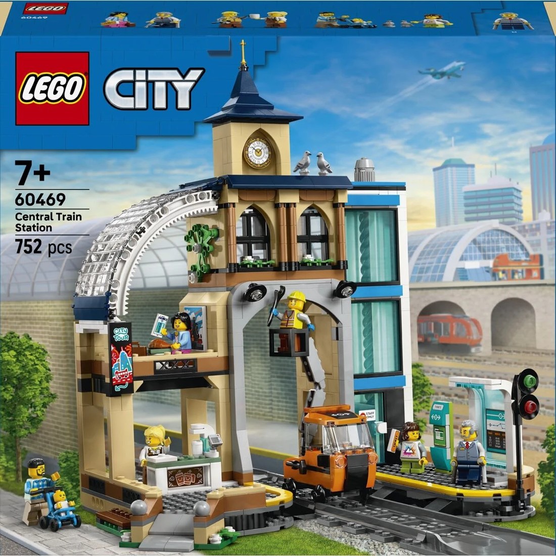 1 LEGO City Central Train Station 60469, 1 of 10