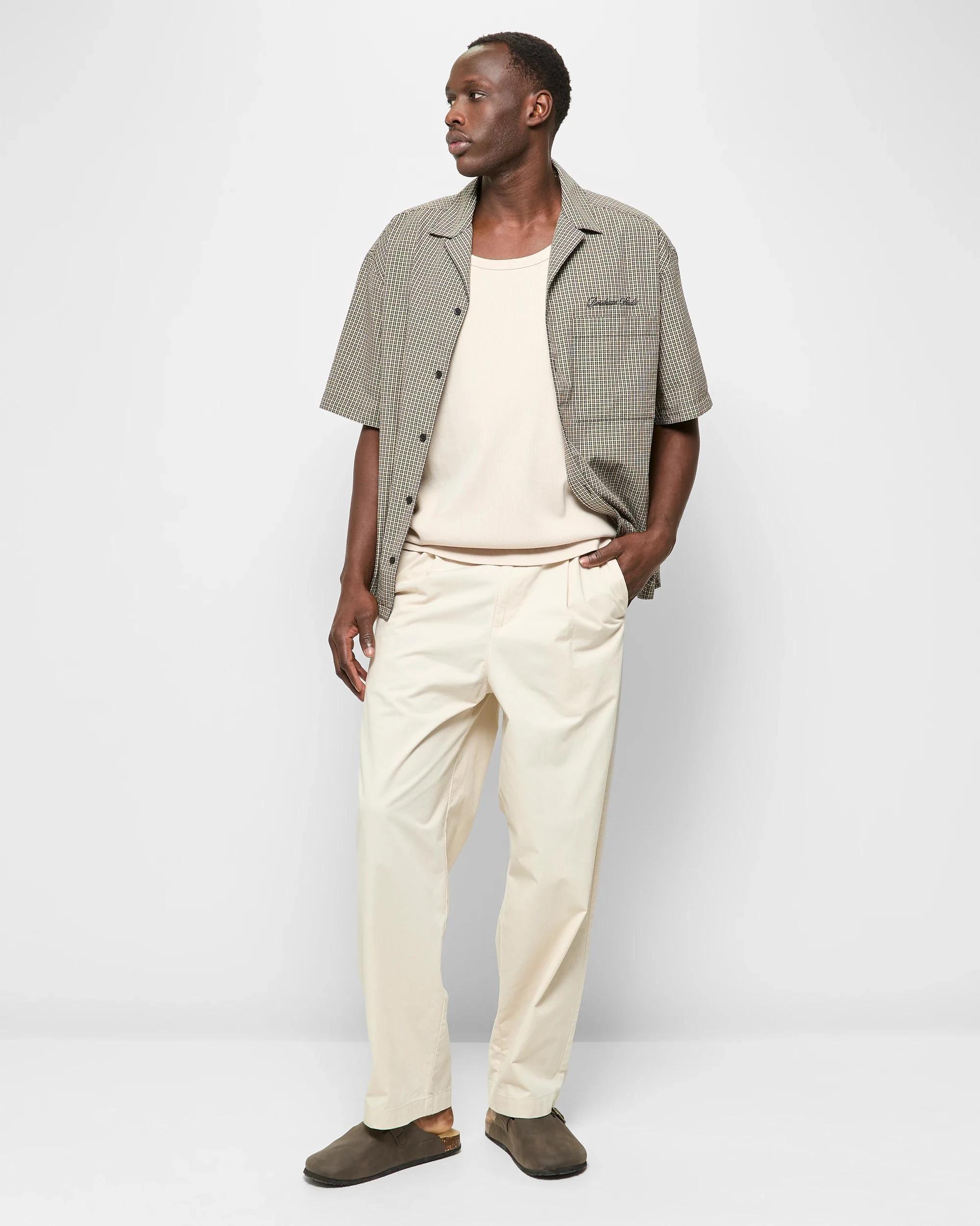 2 Cotton Loose Fit Pants - Commons BEIGE, 2 of 7