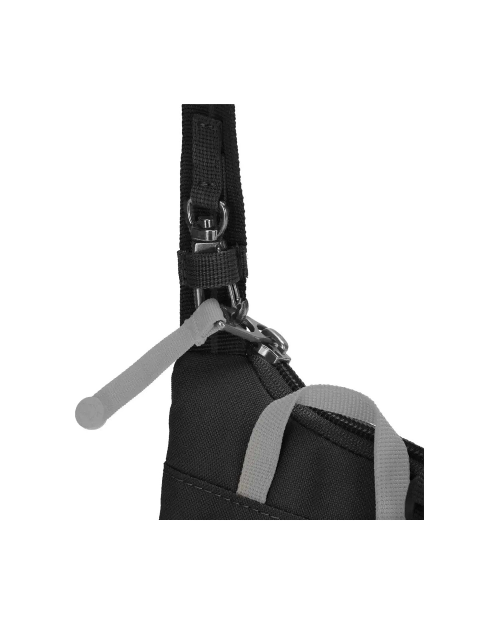 8 Pacsafe Go Anti-Theft Tech Crossbody Bag Lockable Compartments Adjustable Strap - Black, 8 of 8