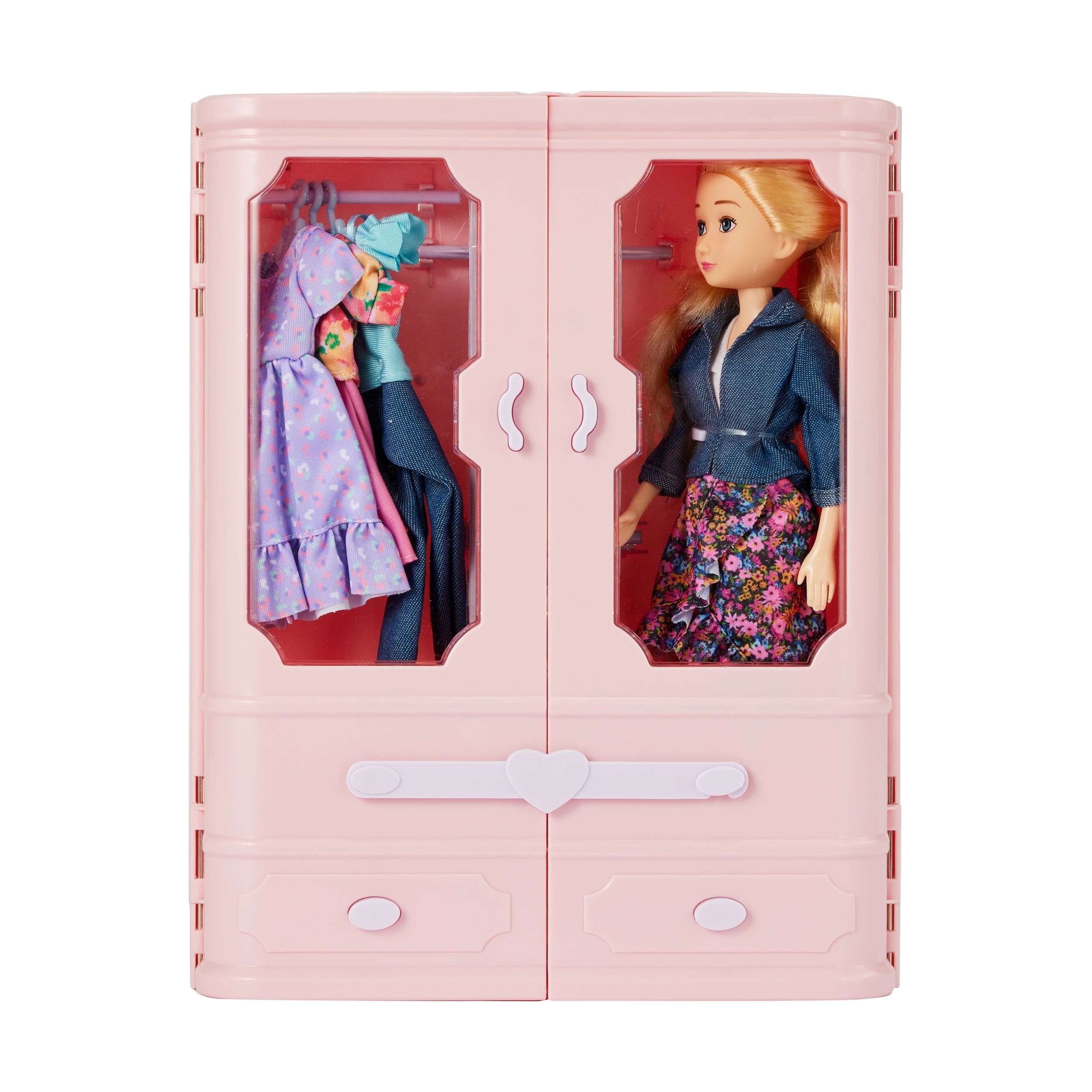 2 11 Piece Doll and Wardrobe Set, 2 of 7