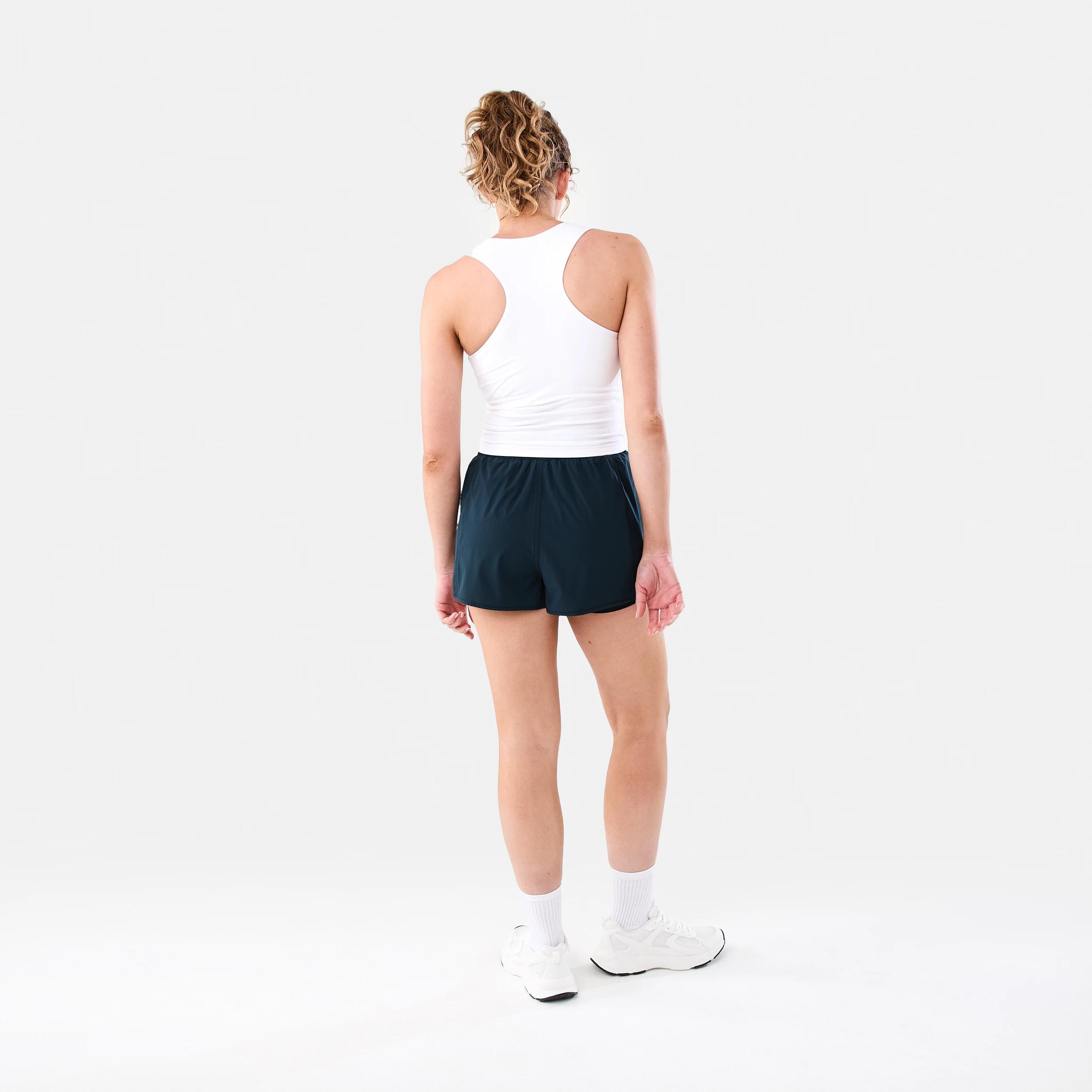 4 Active Womens Scoop Tank WHITE, 4 of 7