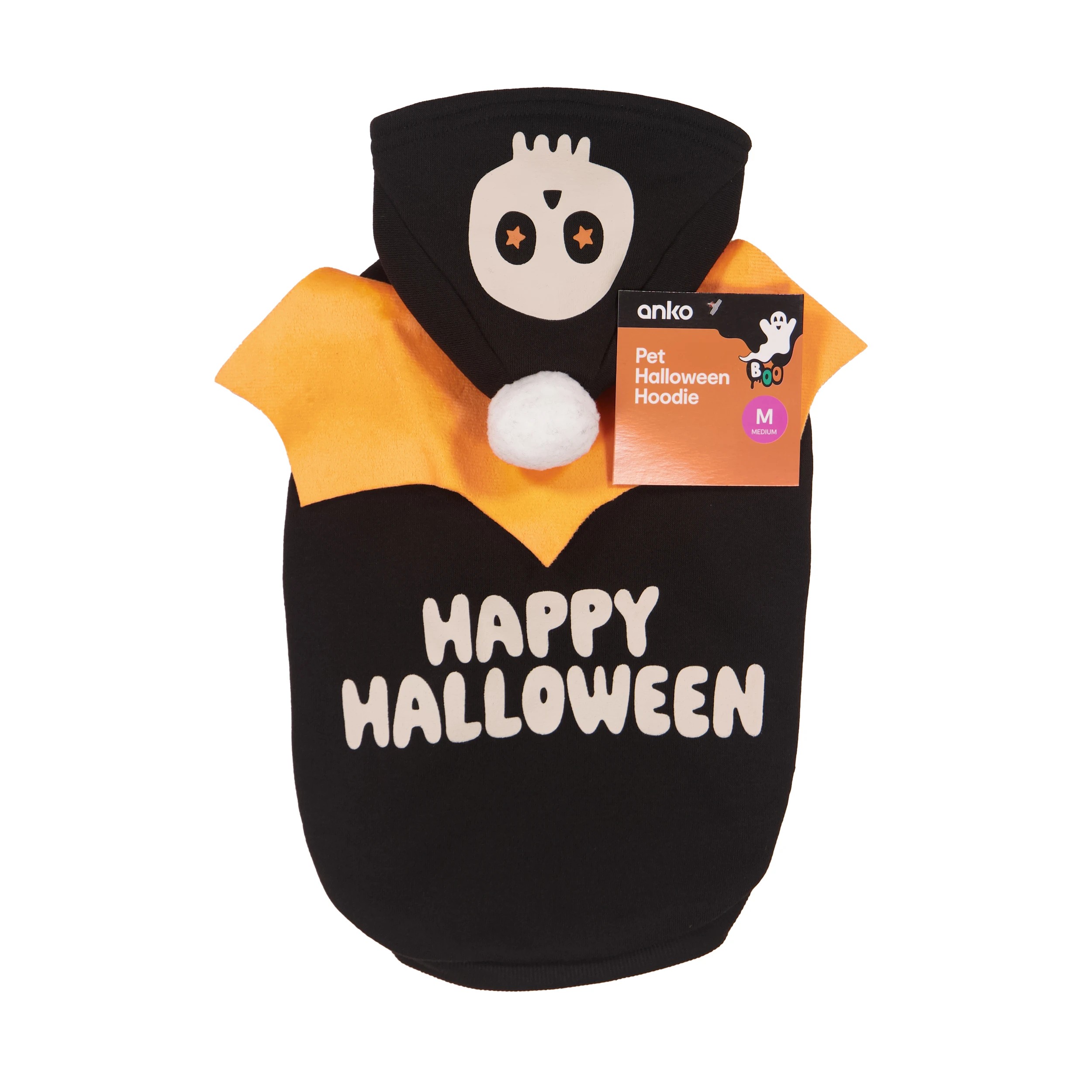 10 Pet Halloween Hoodie - Medium, Black, 10 of 10