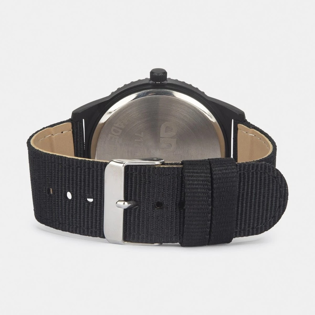 2 Analogue Nylon Band Watch - Black, 2 of 6