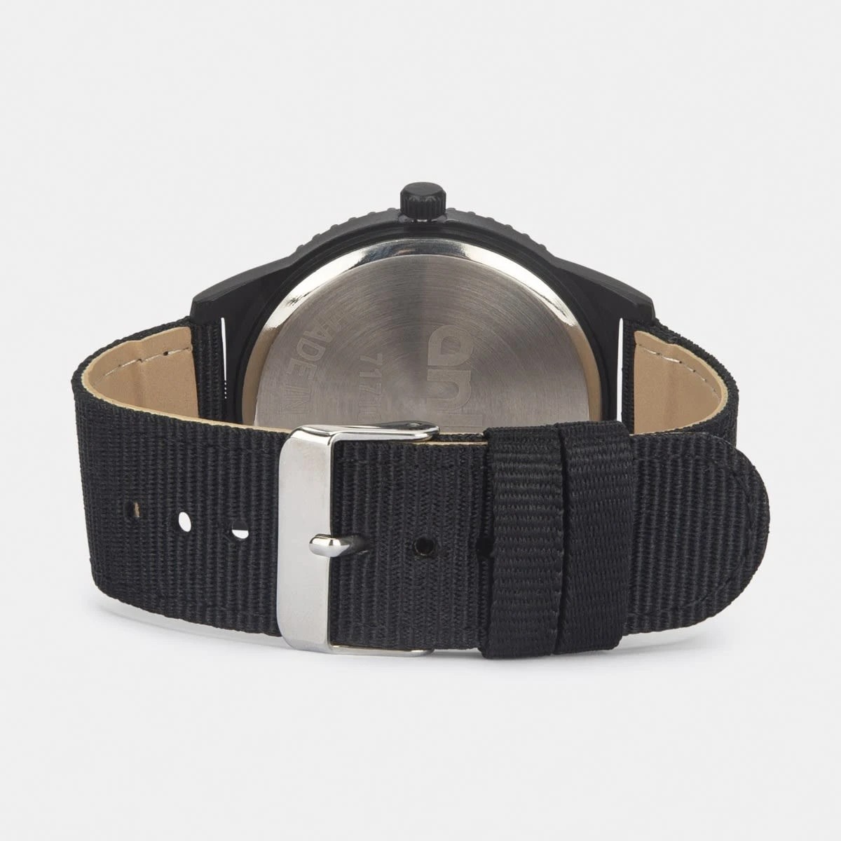 2 Analogue Nylon Band Watch - Black, 2 of 6