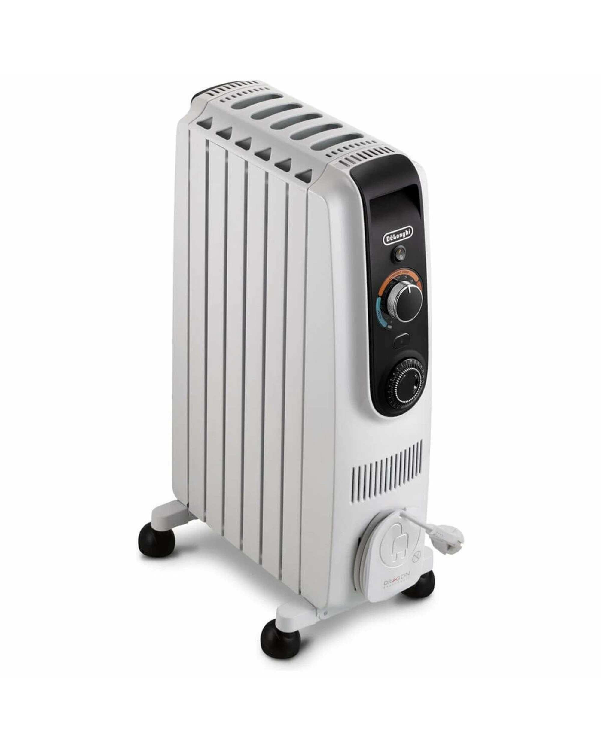 2 De'Longhi Dragon 5 Easytronic 1500W Oil Column Heater, 2 of 5