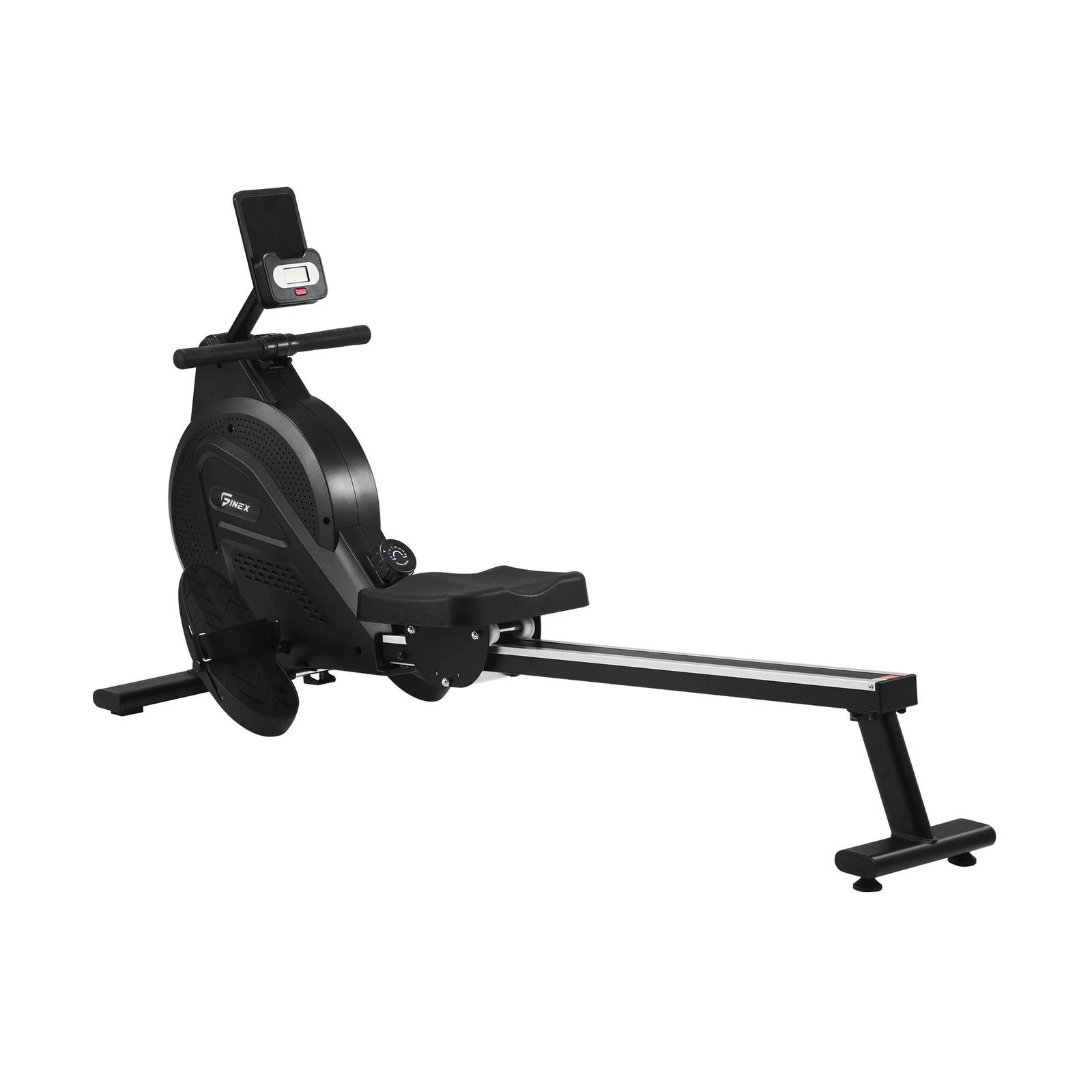 8 Finex Rowing Machine - Black, 8 of 10