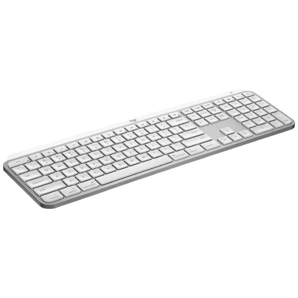4 Logitech MX Keys S for Mac Wireless Keyboard Pale Grey, 4 of 6